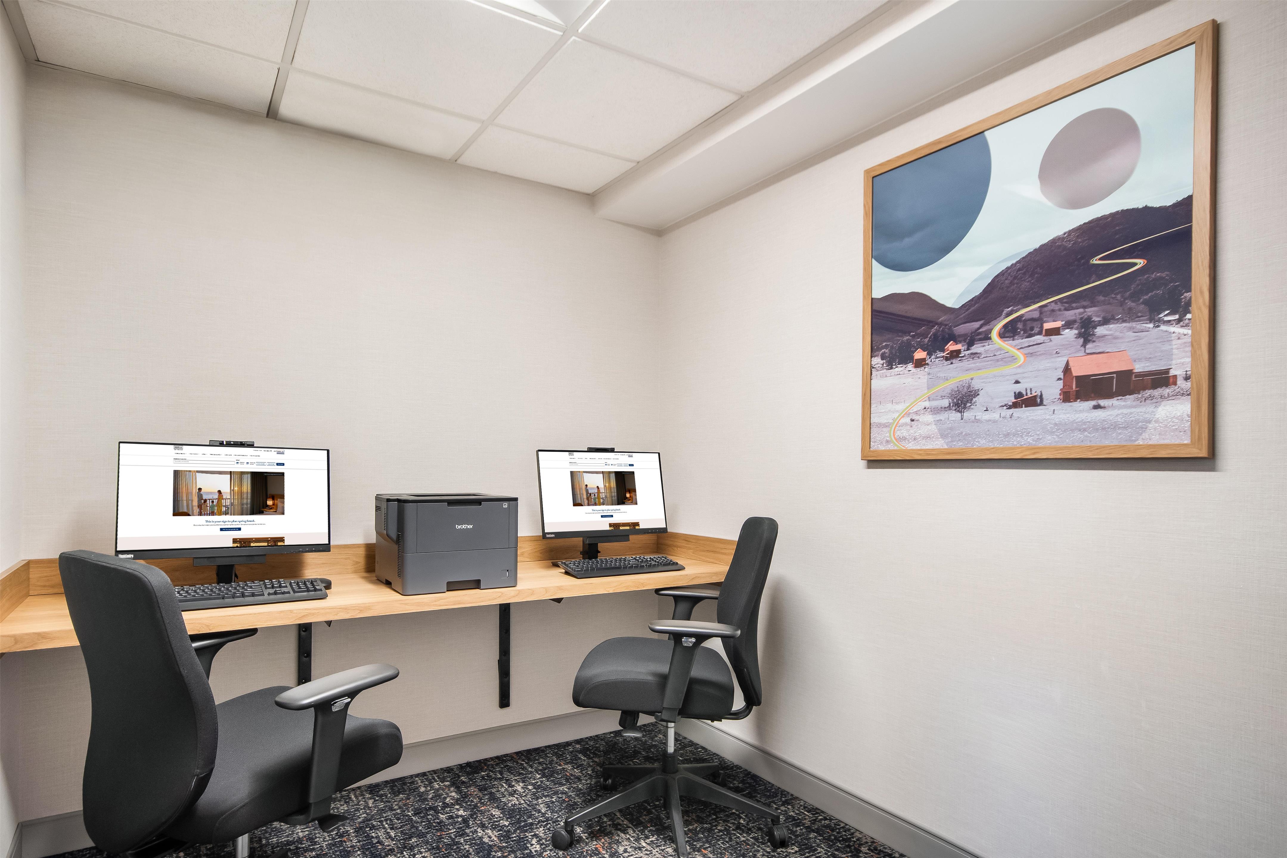 Business Center | Hampton Inn Rutland