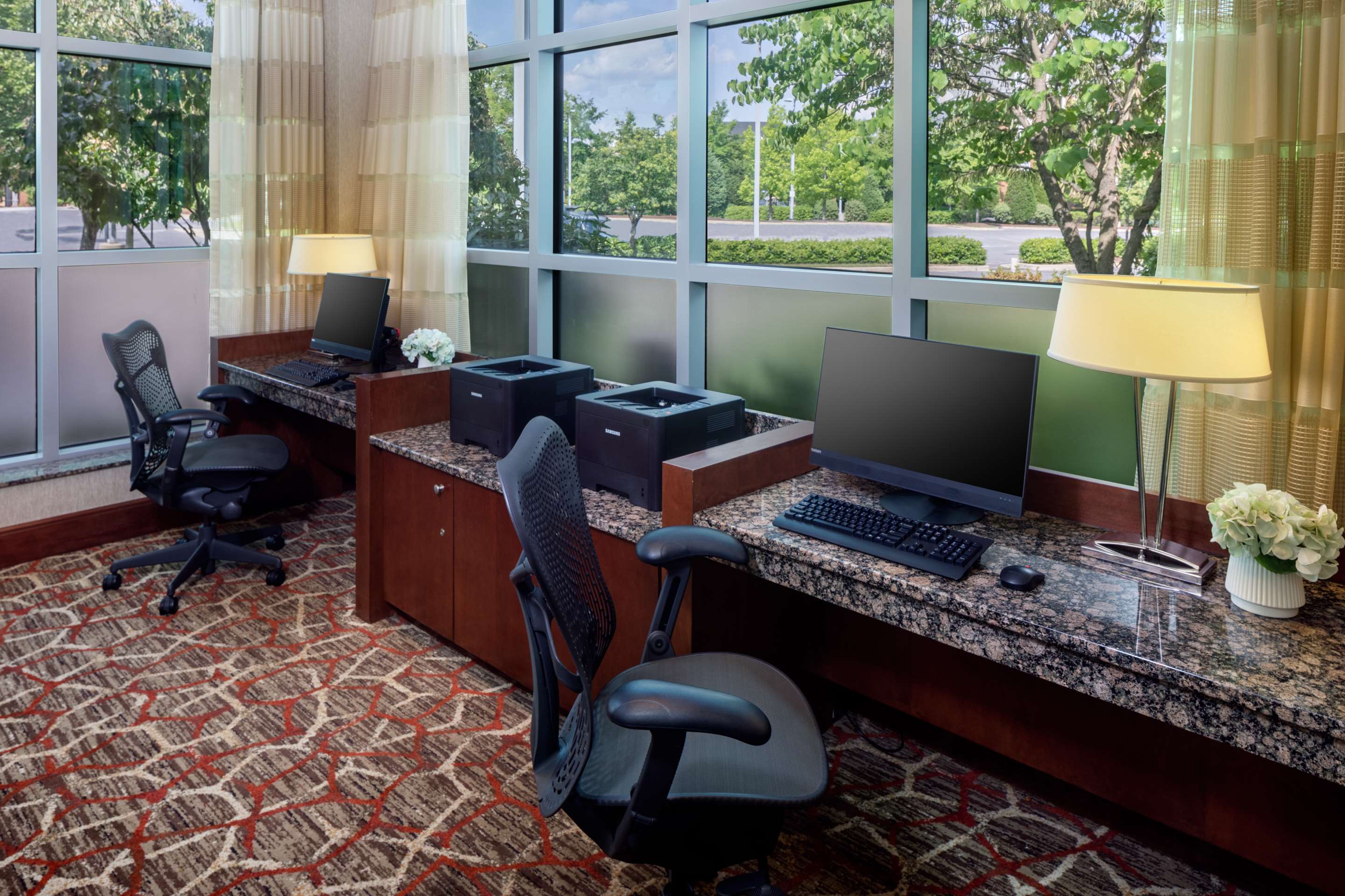 Business Center | Homewood Suites by Hilton Rockville-Gaithersburg