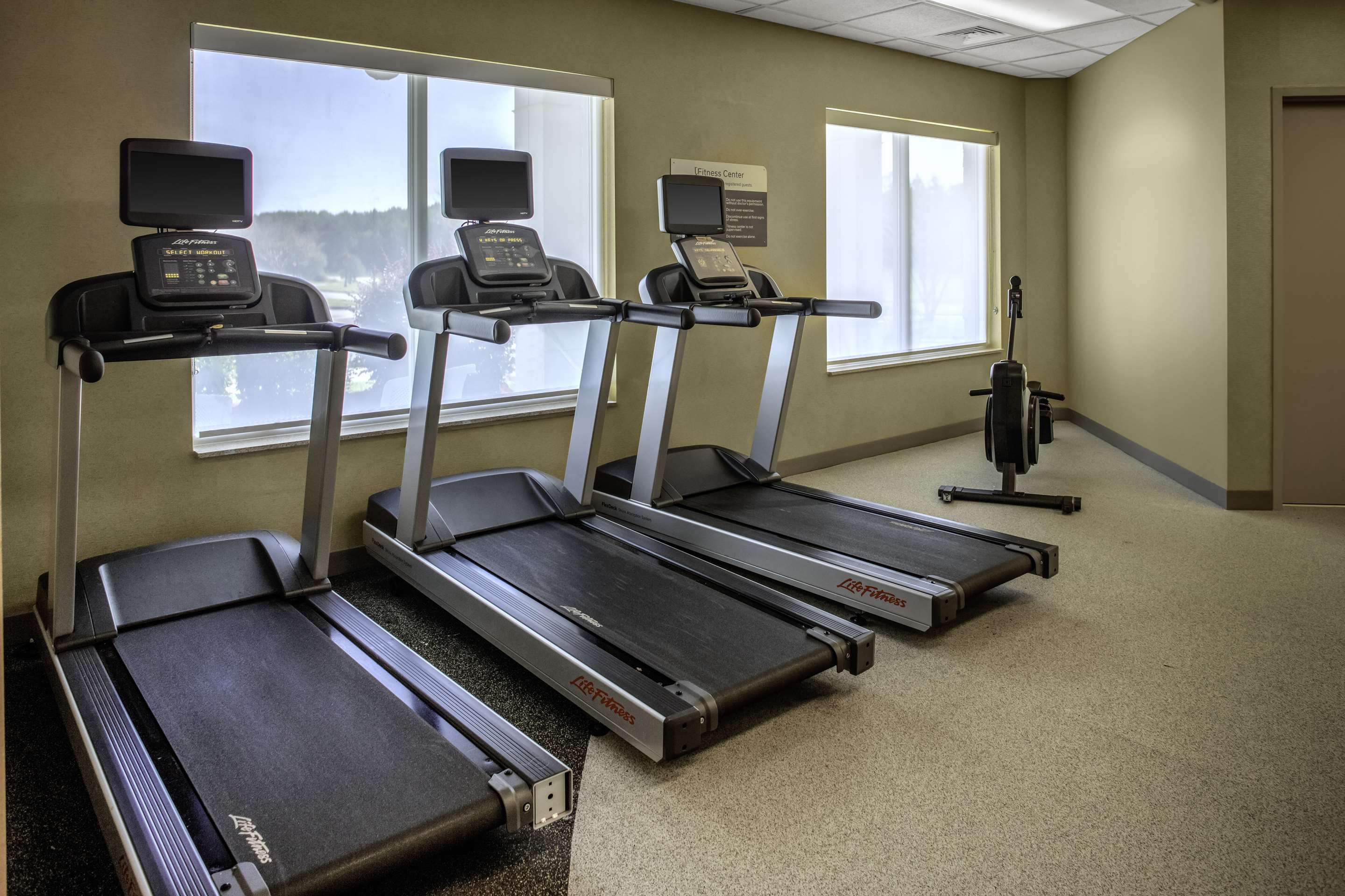 Health club fitness center gym | Hilton Garden Inn Roanoke Rapids