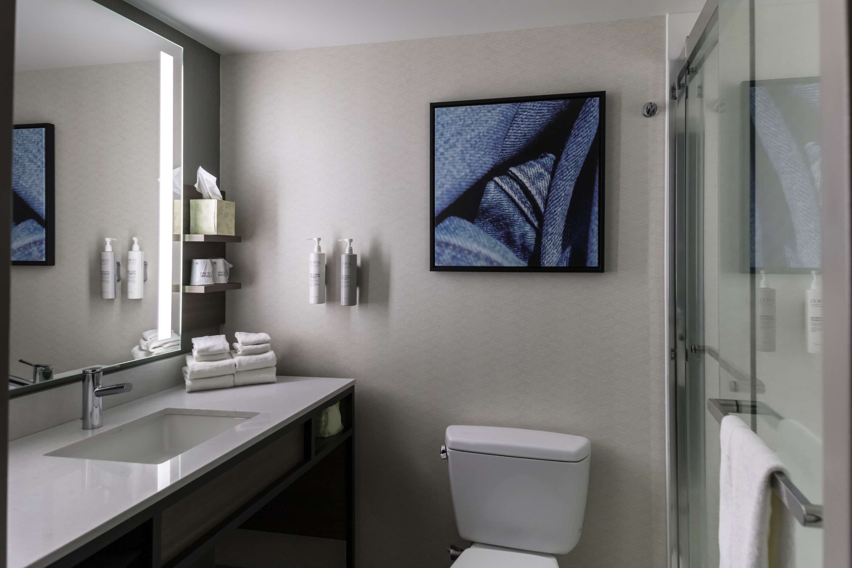 Guest room bath