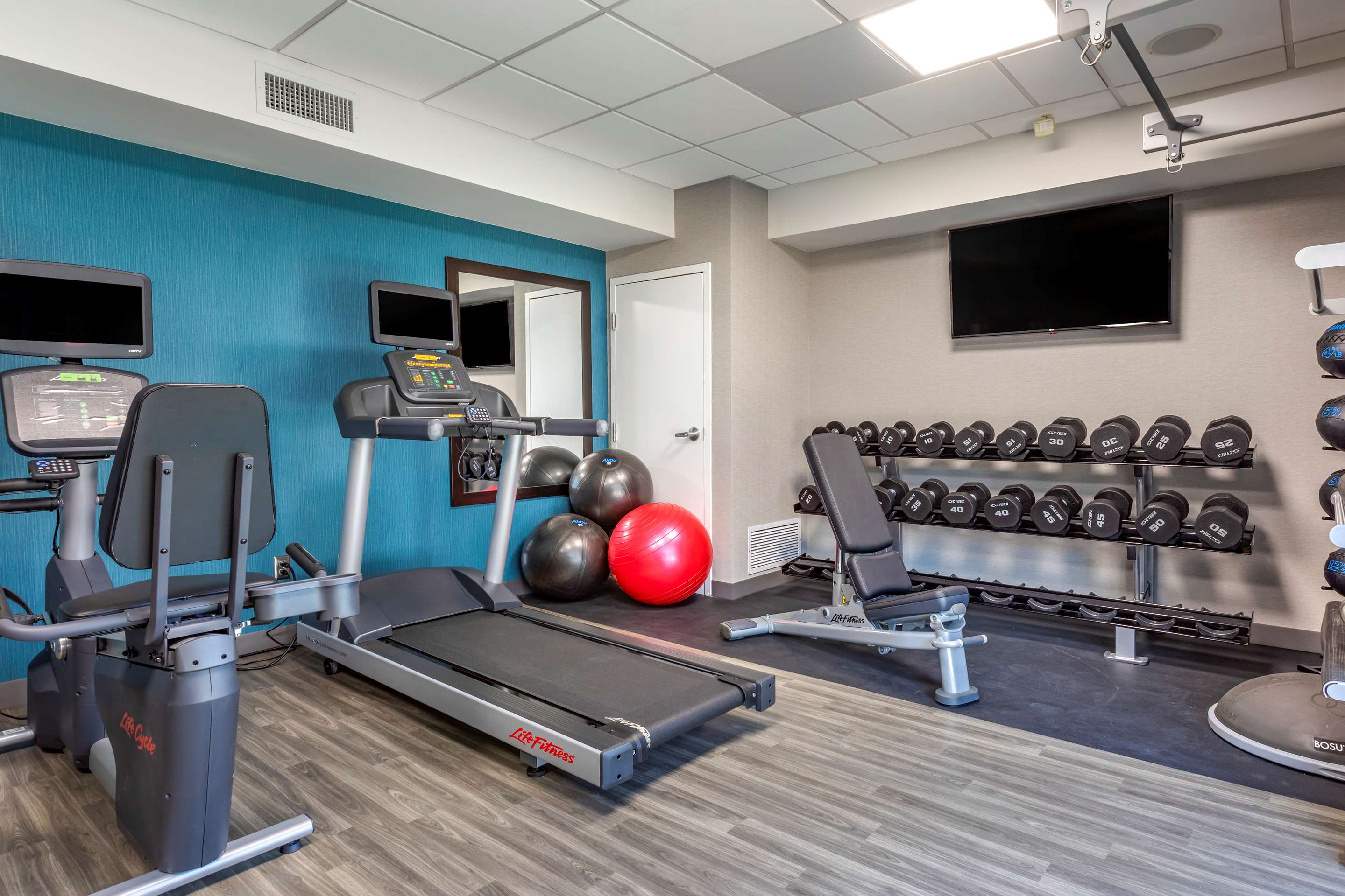 Health club fitness center gym