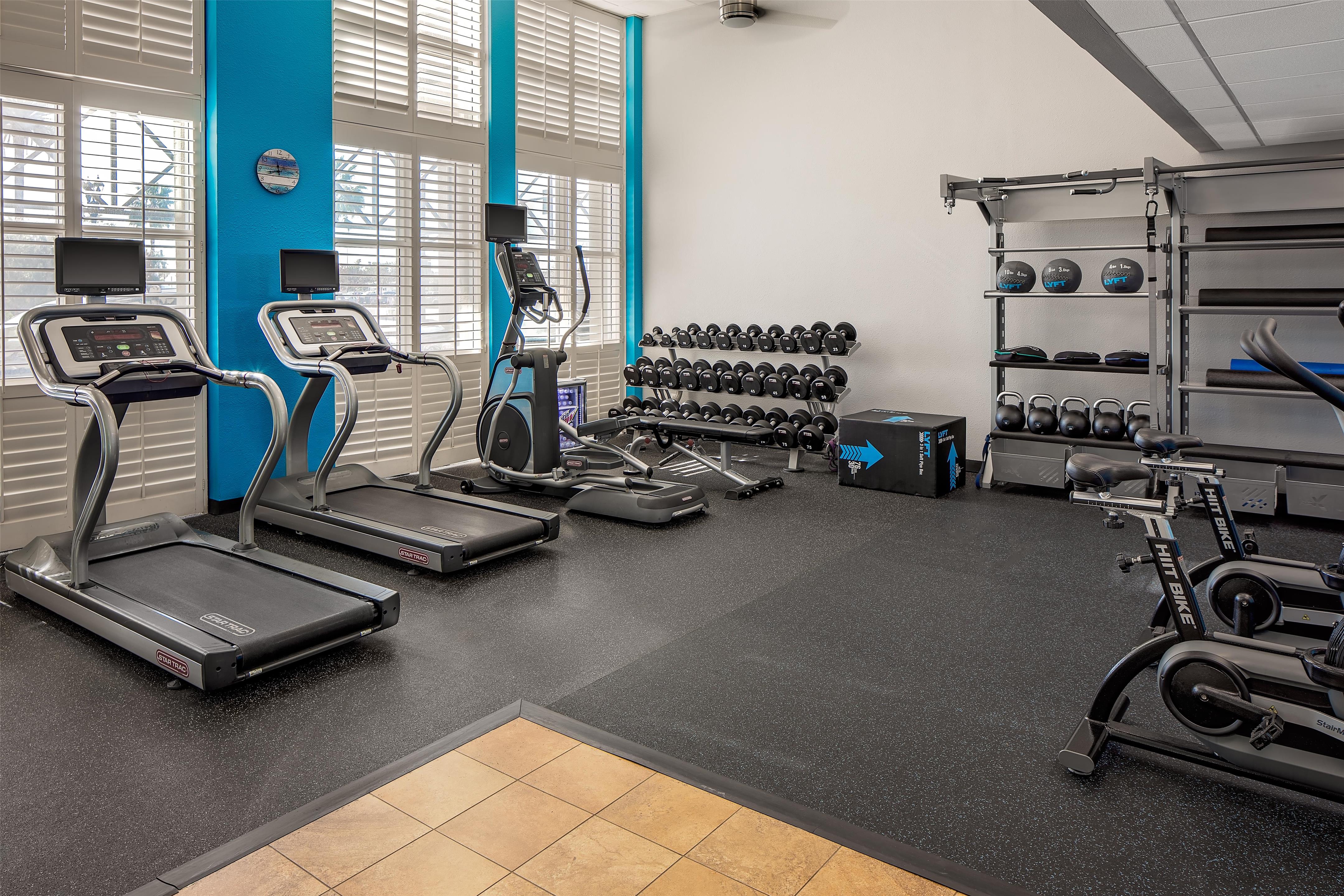 Health club fitness center gym | Embassy Suites by Hilton San Diego Bay Downtown