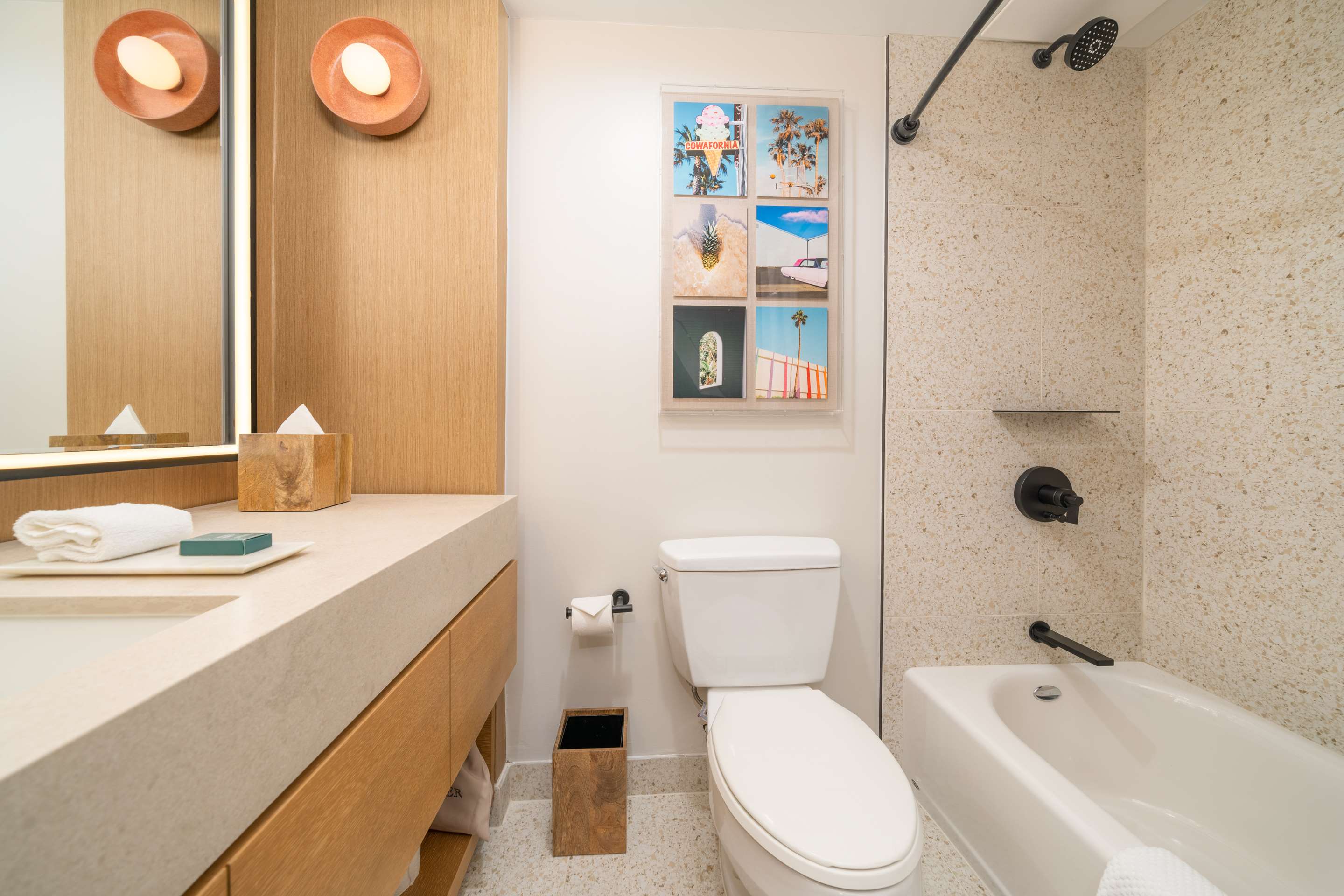 Guest room bath