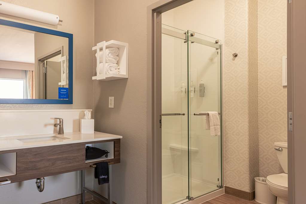 Hampton Inn and Suites Boerne, TX-guestroom-Guest Room,Bathroom,On-Site.jpg