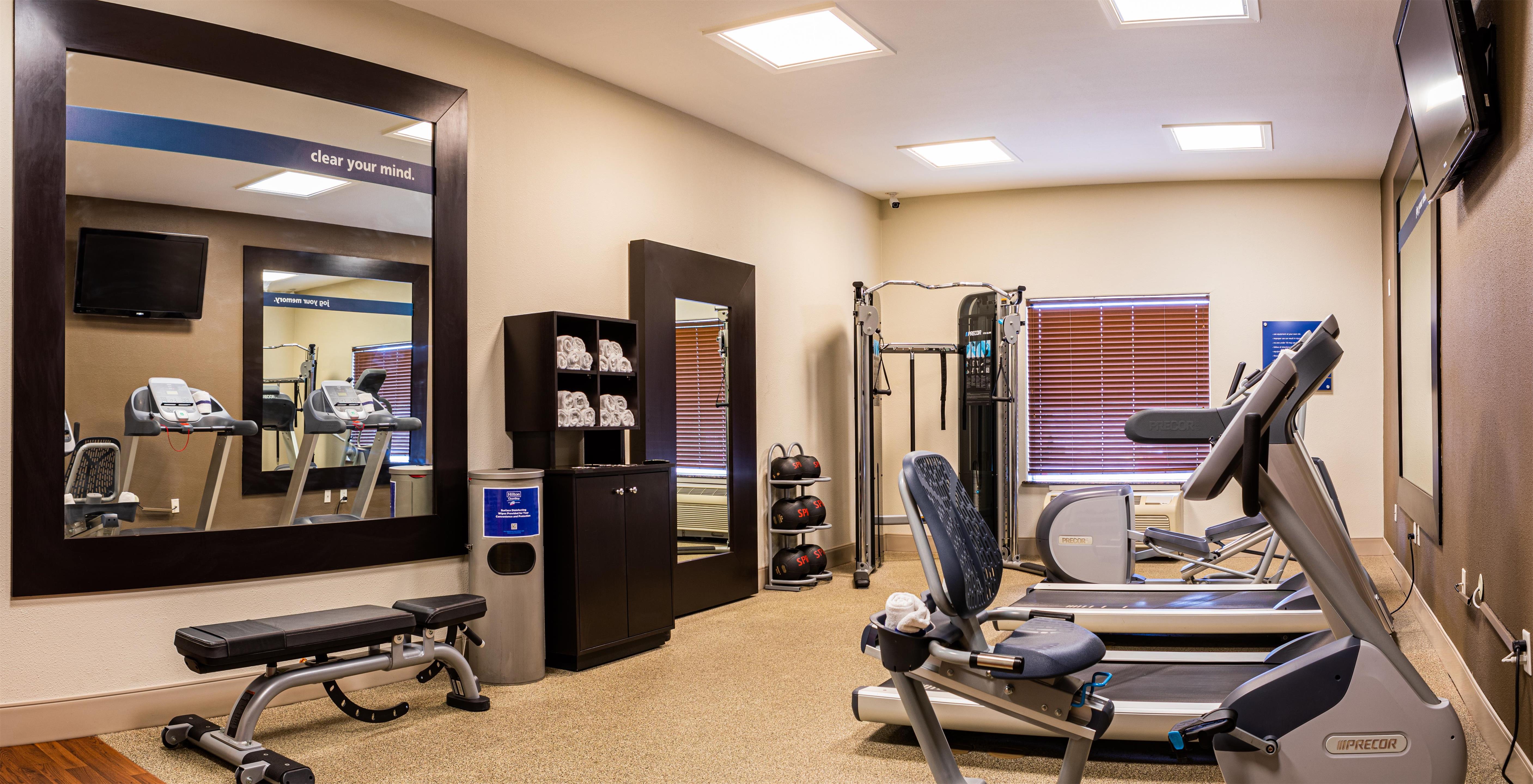 Health club fitness center gym | Hampton Inn & Suites Boerne