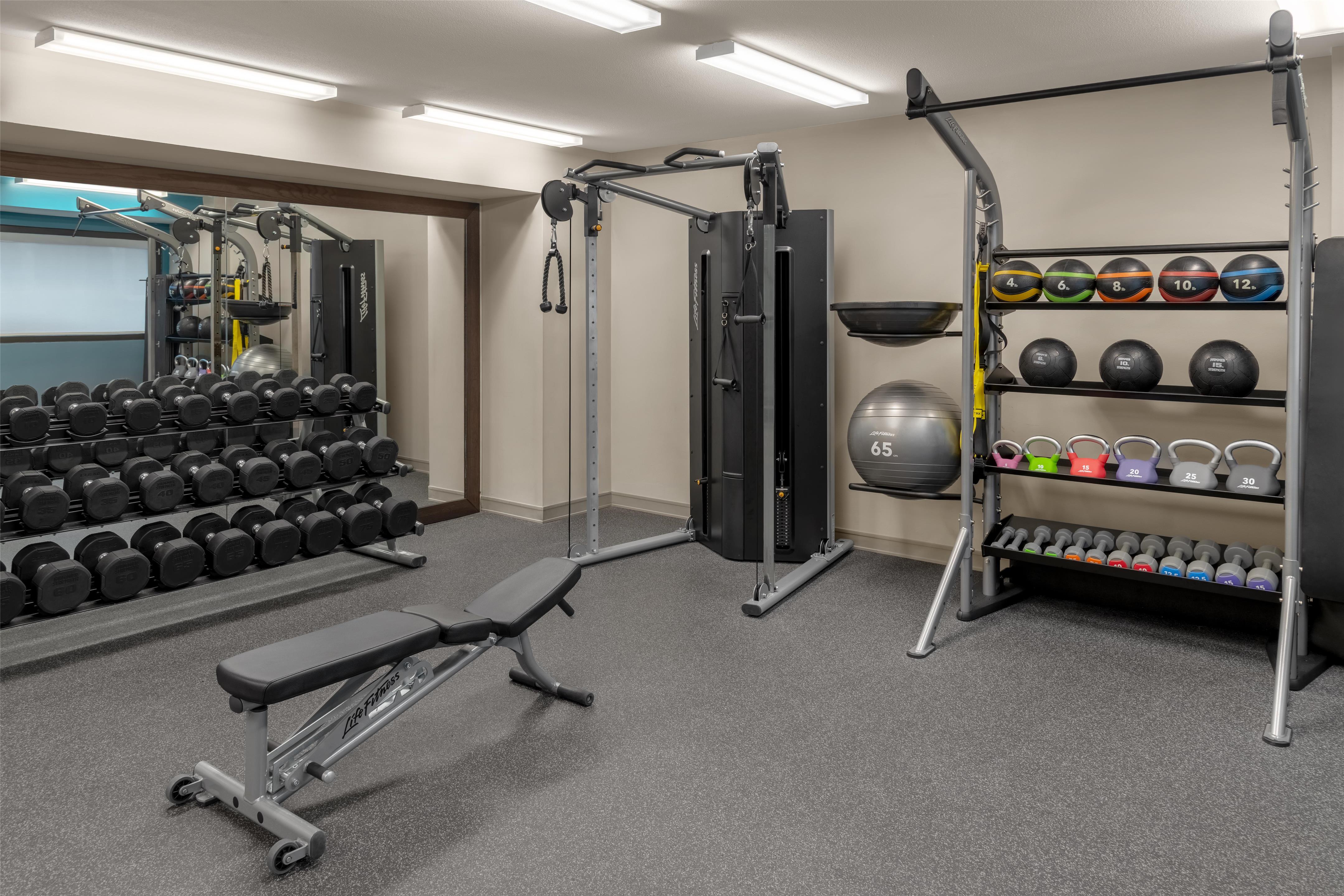 Health club fitness center gym | Embassy Suites San Antonio Riverwalk-Downtown