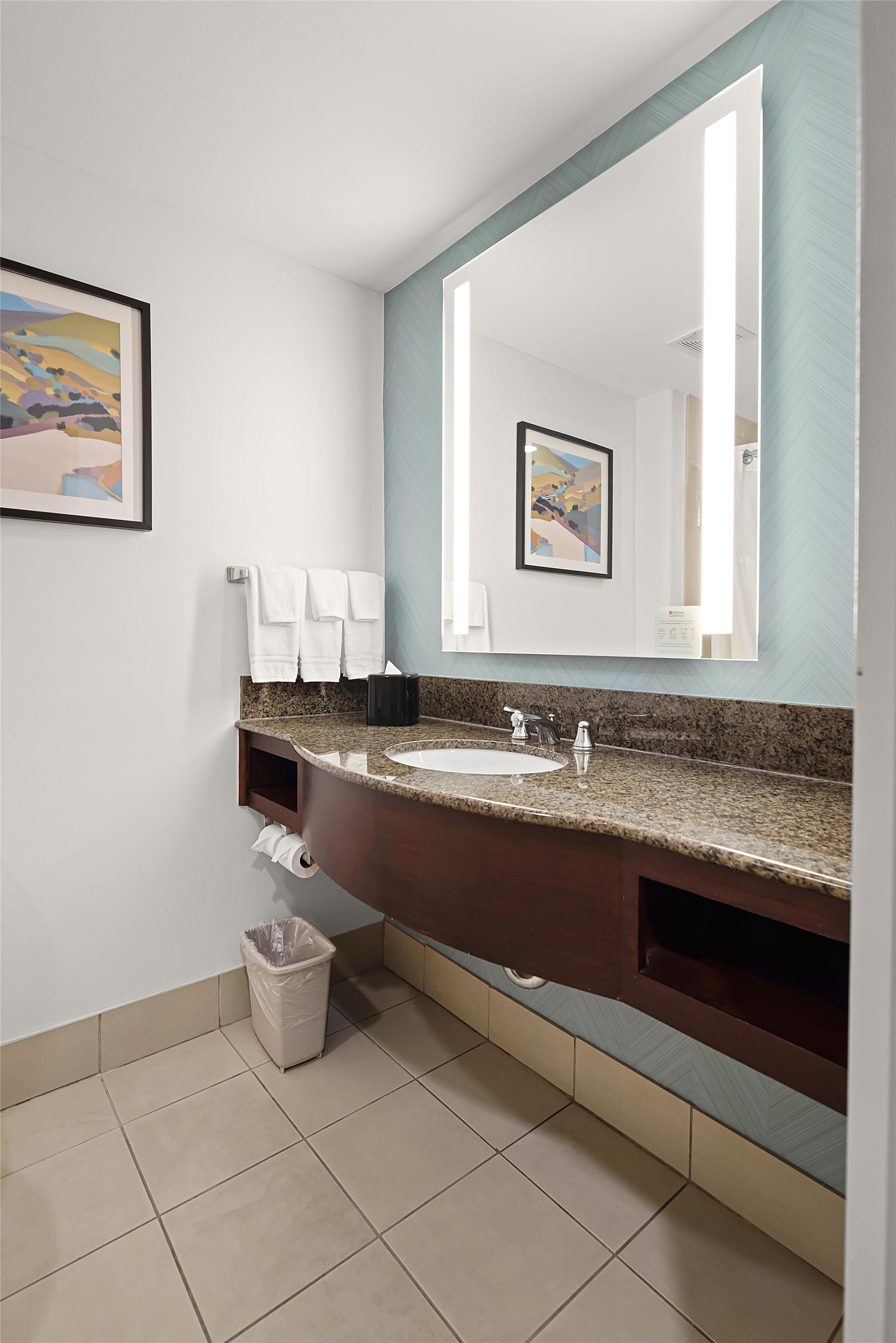 Guest room bath