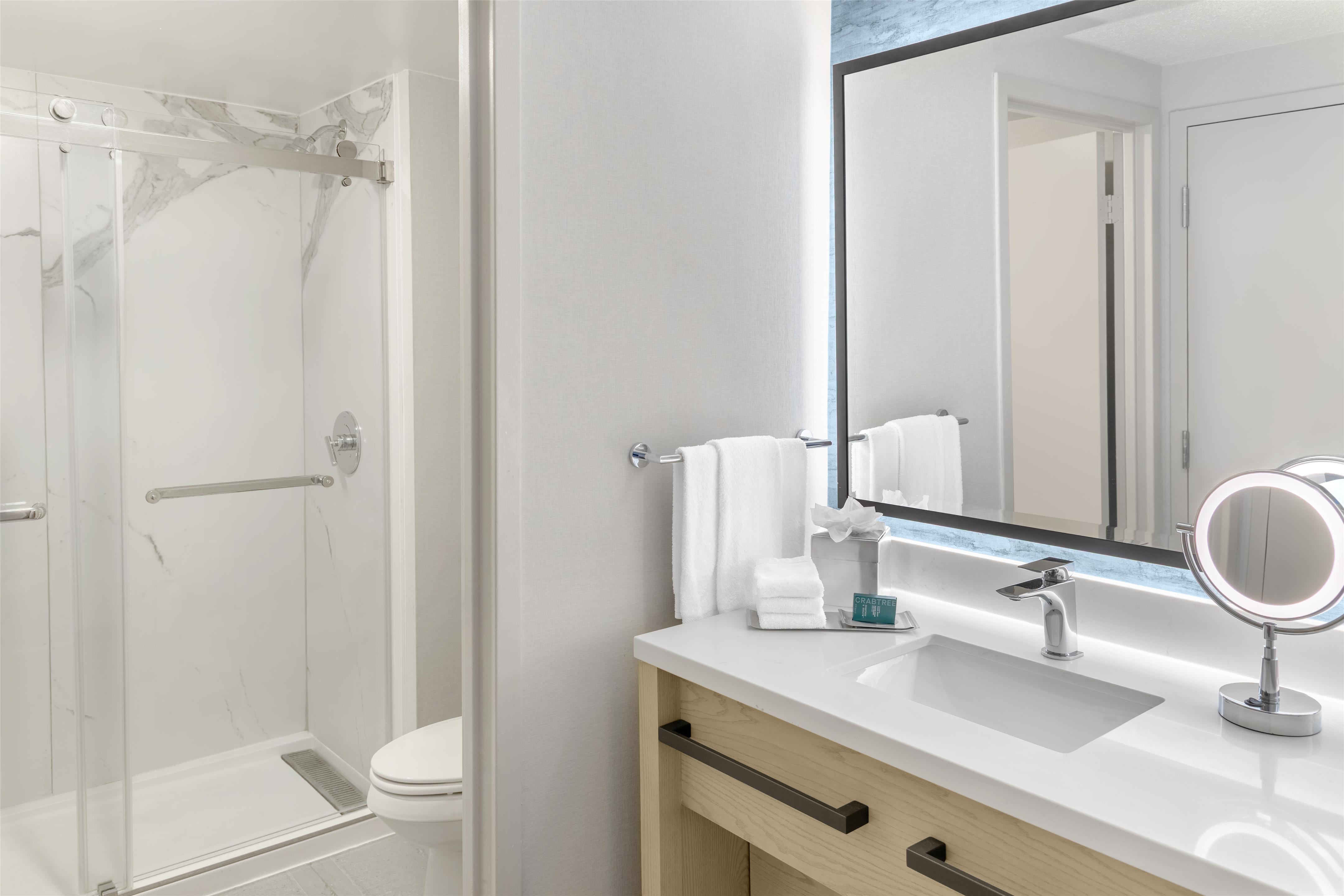 Guest room bath