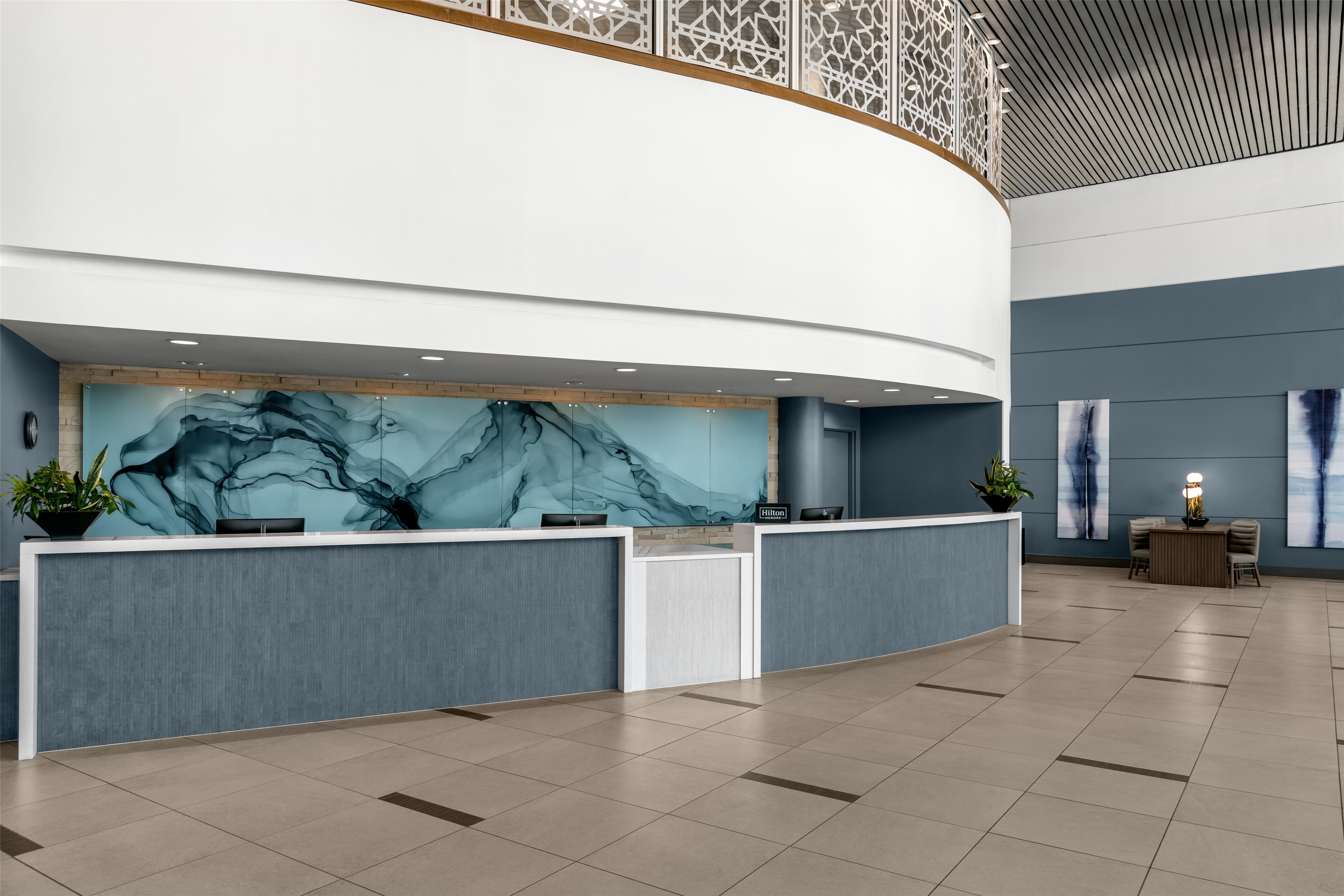 Reception | Doubletree Hotel South Bend