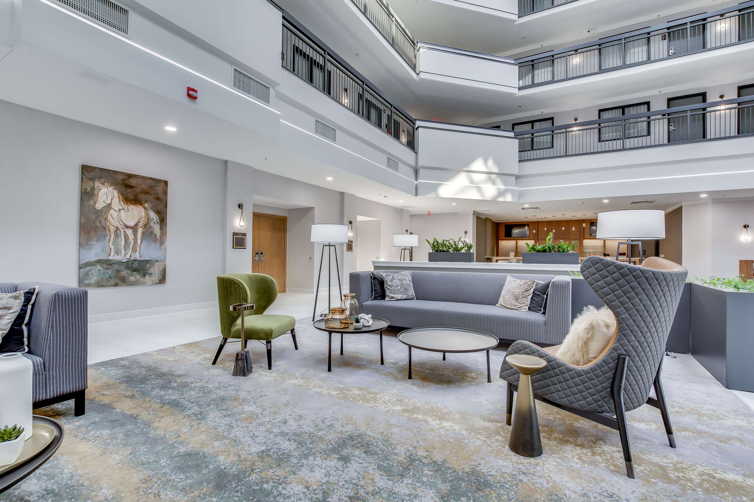 Lobby | Embassy Suites by Hilton Louisville East