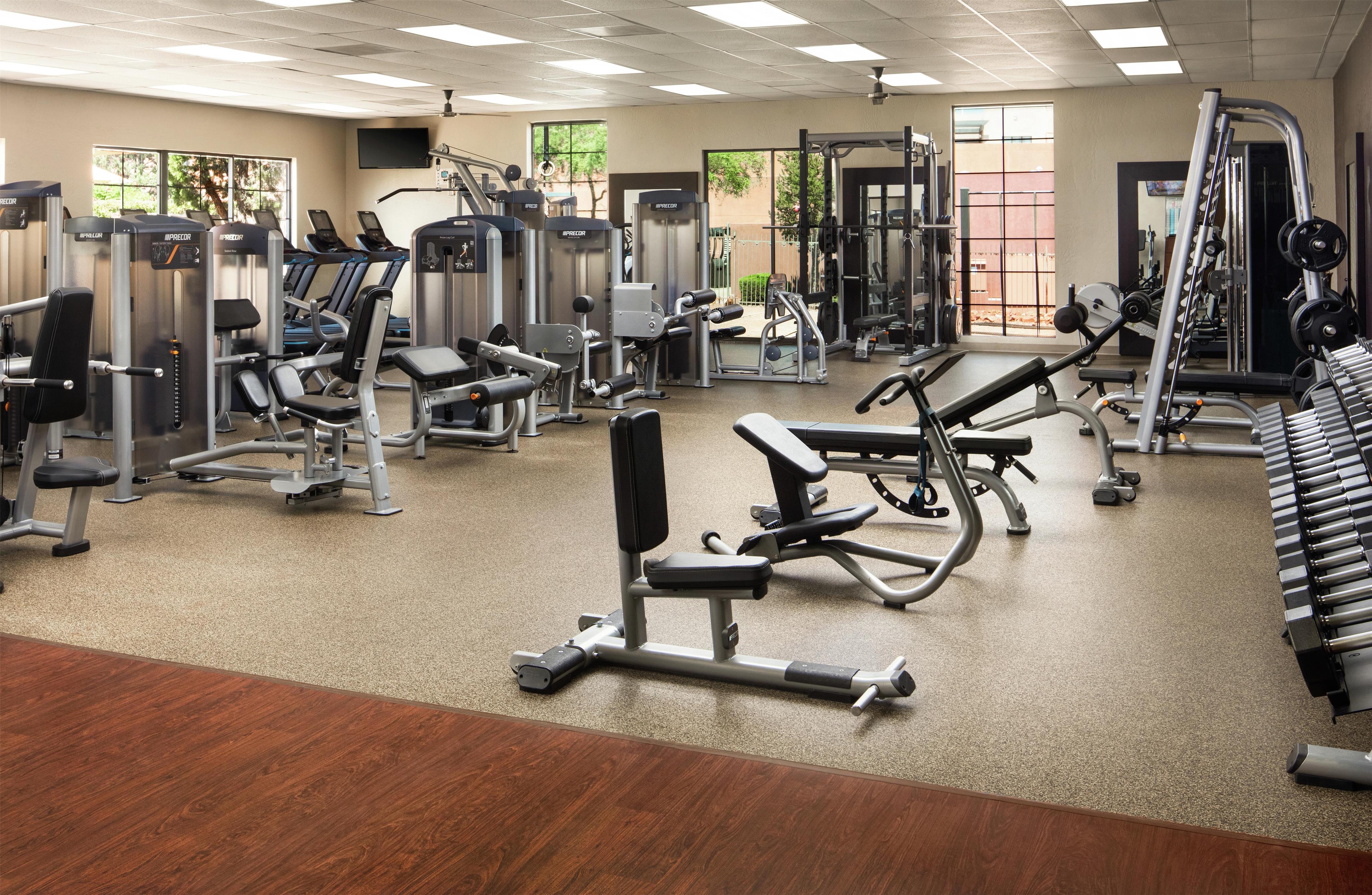 Health club fitness center gym | Hilton Sedona Resort at Bell Rock