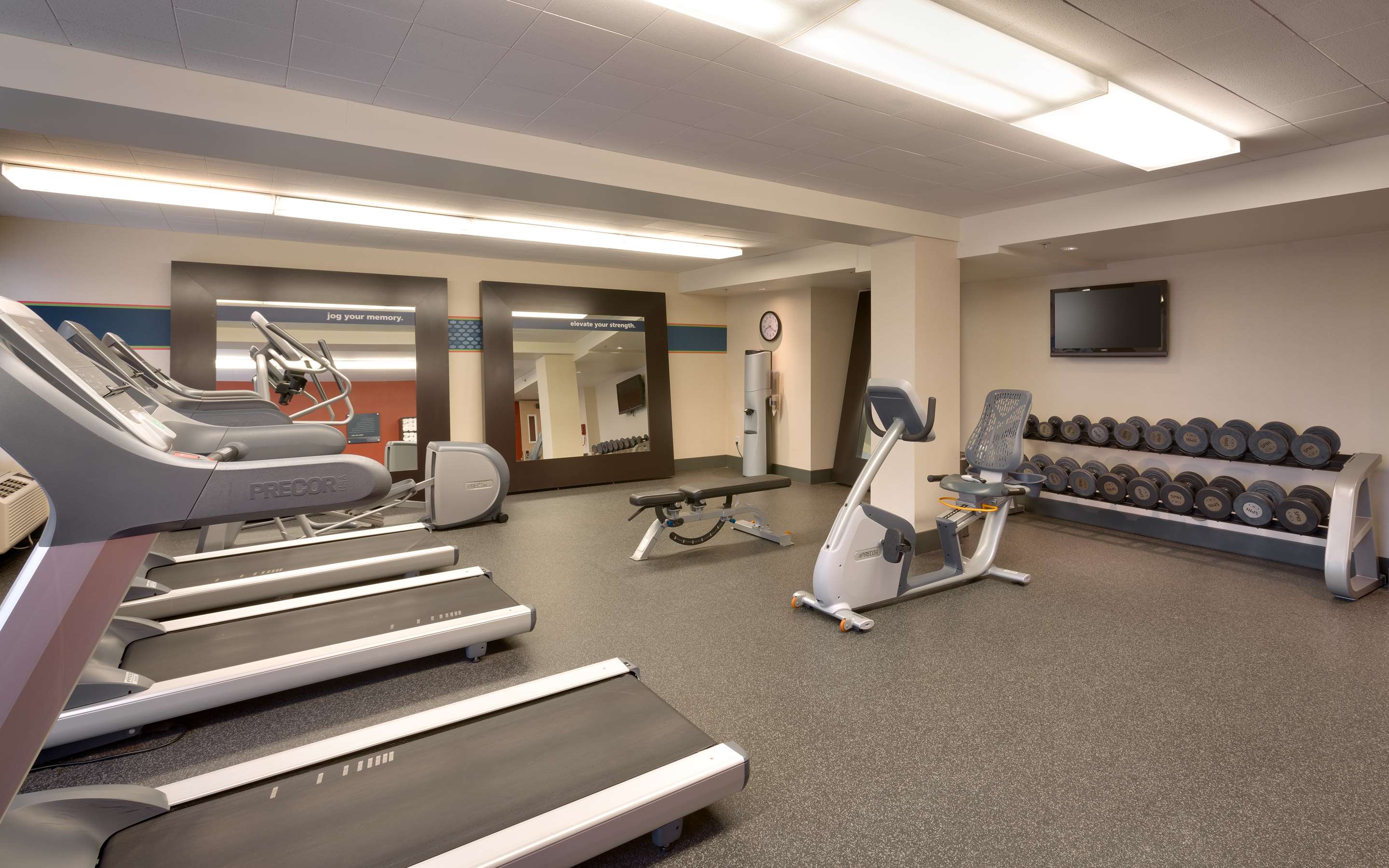 Health club fitness center gym