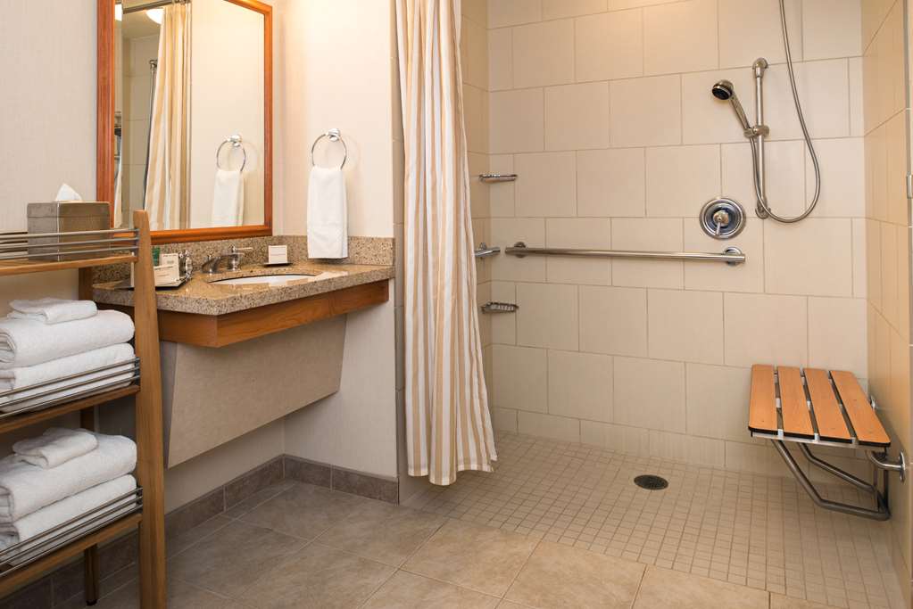 Hilton Seattle Airport & Conference Center Room Type - 2 DBL GARDN VW ACC RI SHWR