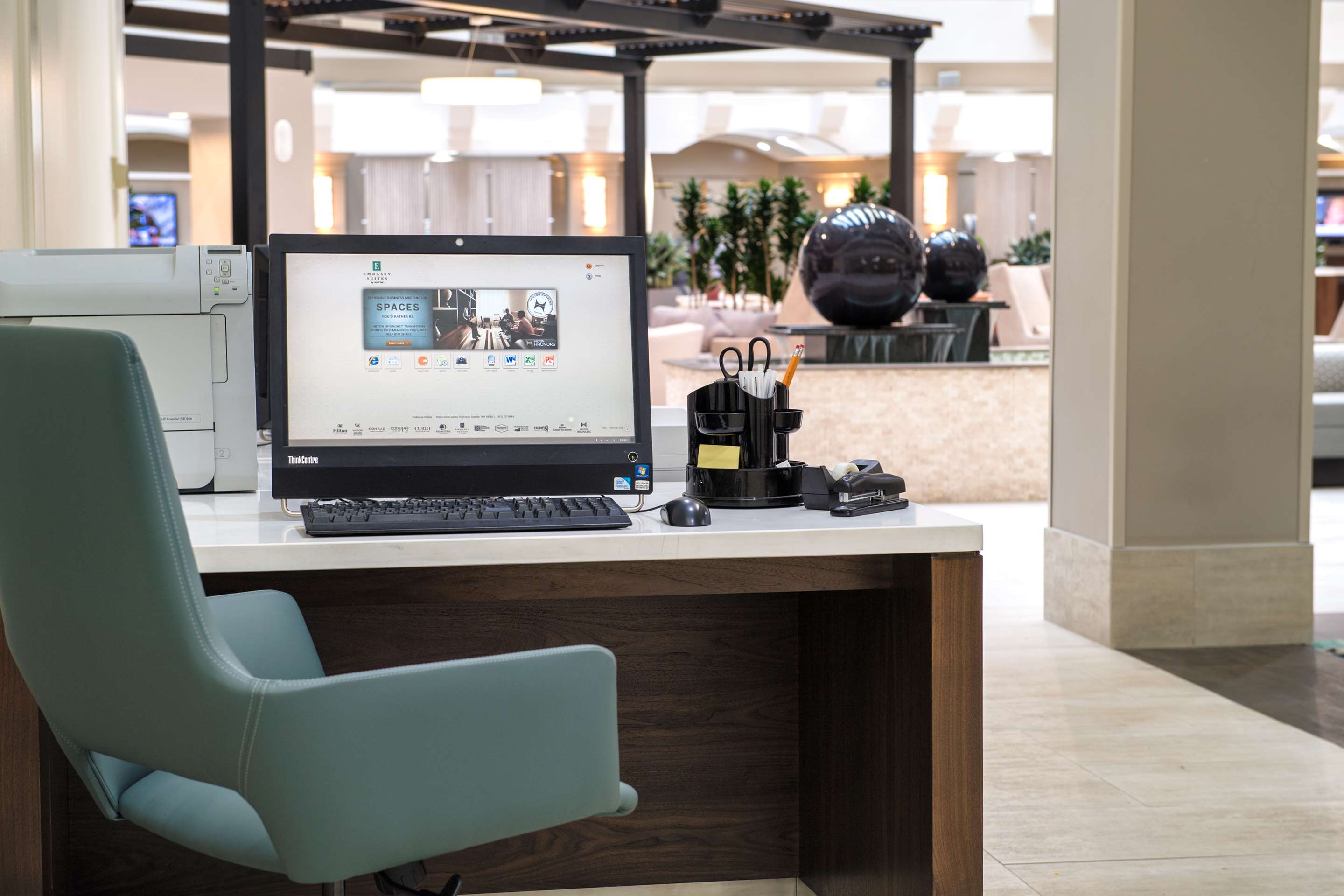 Business Center | Embassy Suites by Hilton Seattle Tacoma International Airport