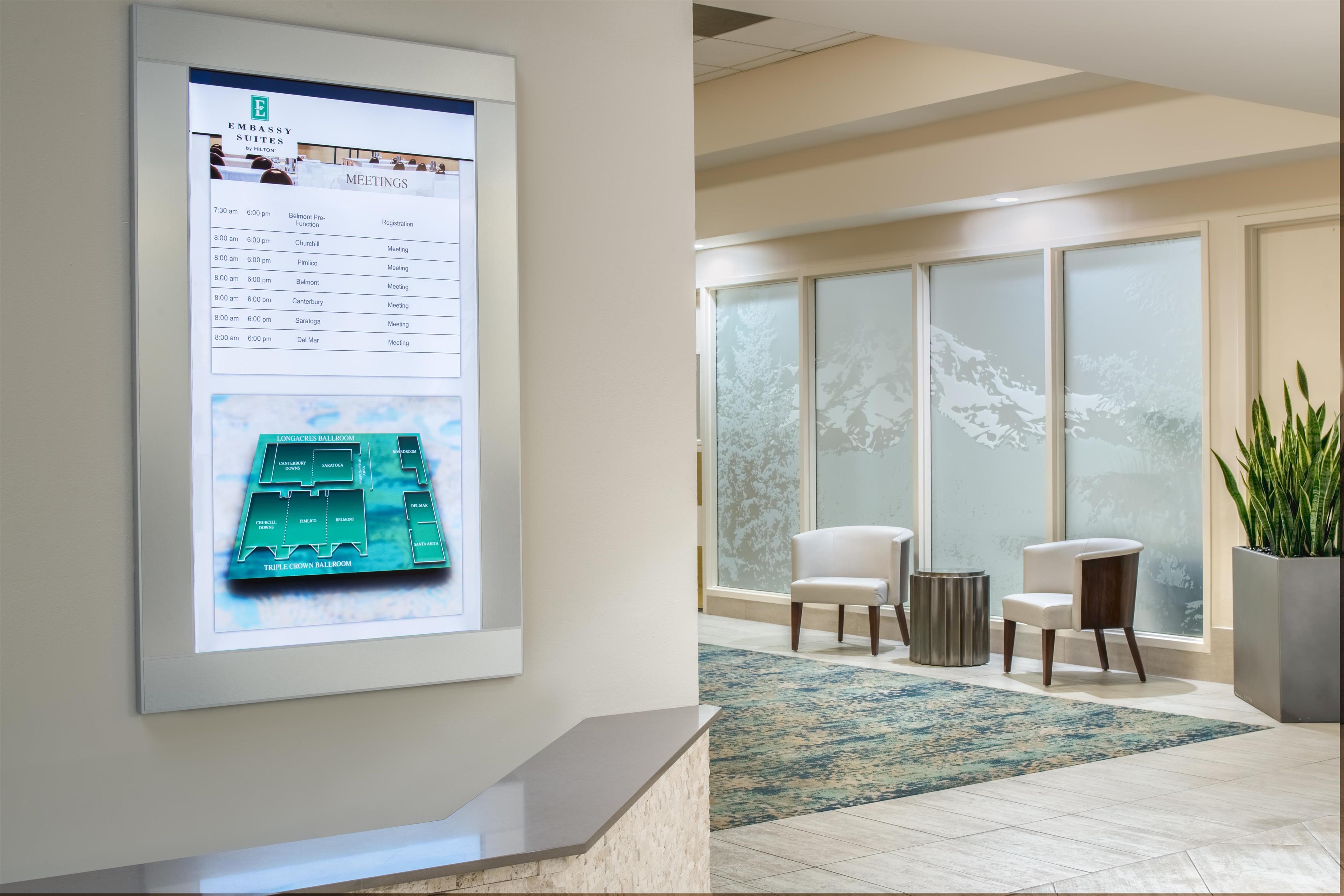 Lobby | Embassy Suites by Hilton Seattle Tacoma International Airport