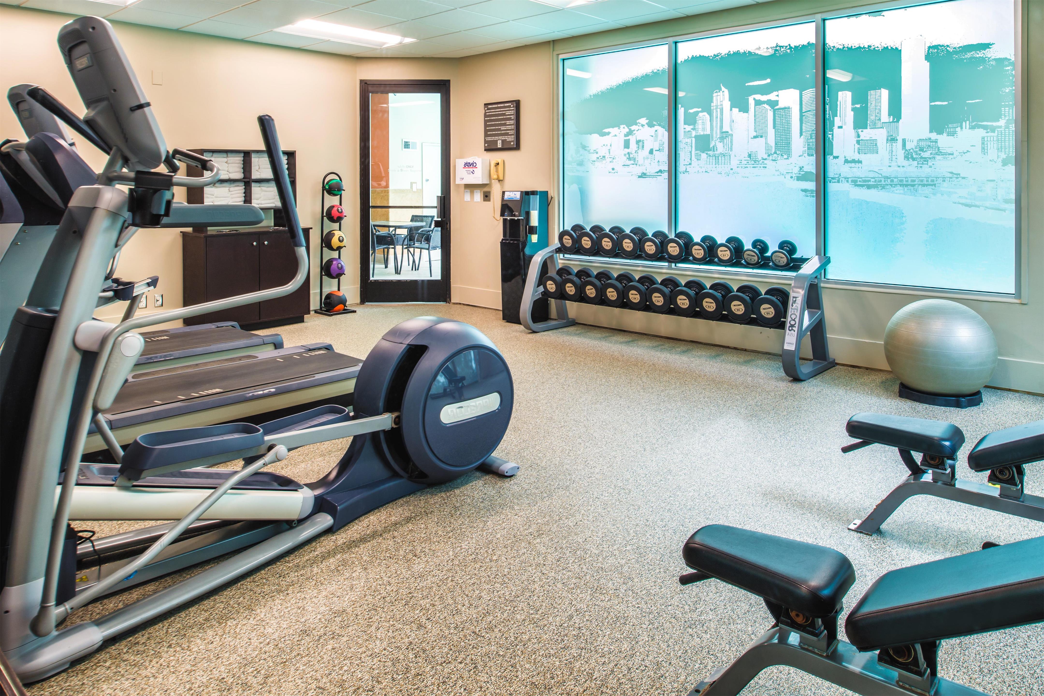 Health club fitness center gym | Embassy Suites by Hilton Seattle Tacoma International Airport