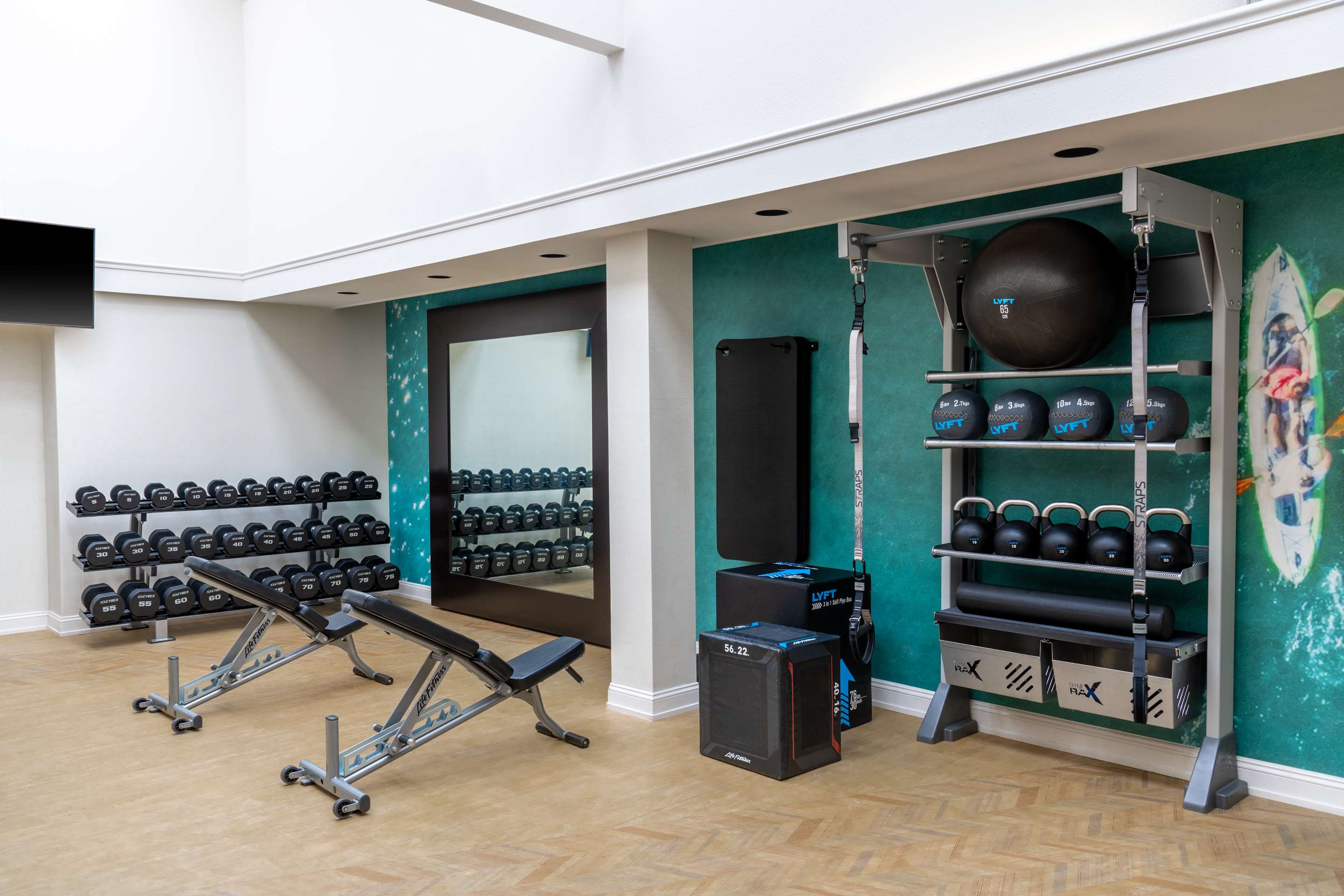 Health club fitness center gym | Hilton Garden Inn San Francisco/Oakland Bay Bridge