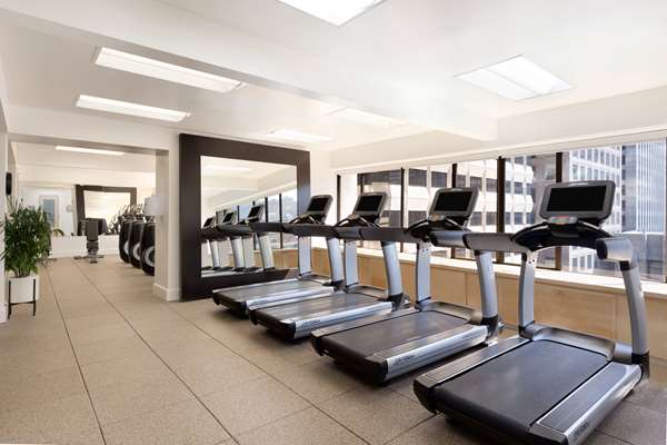 Fitness/ Exercise Room - Hilton Hotel Financial District San Francisco
