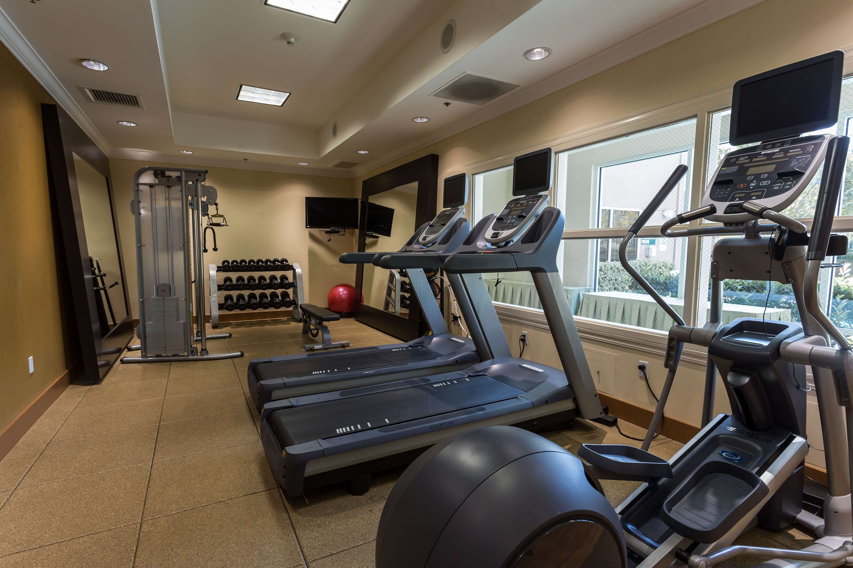 Health club fitness center gym