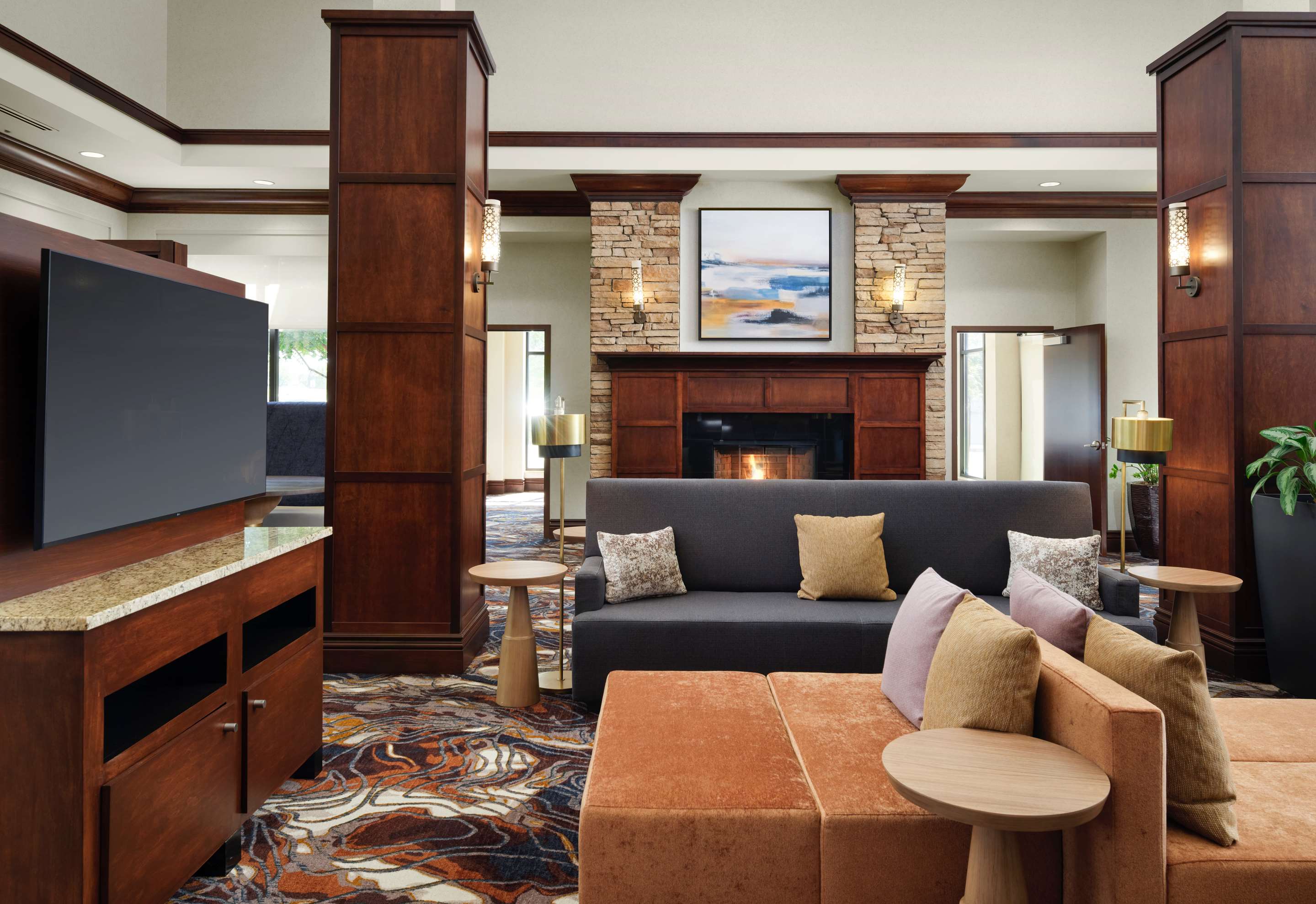 Lobby | Hilton Garden Inn Bossier City, LA