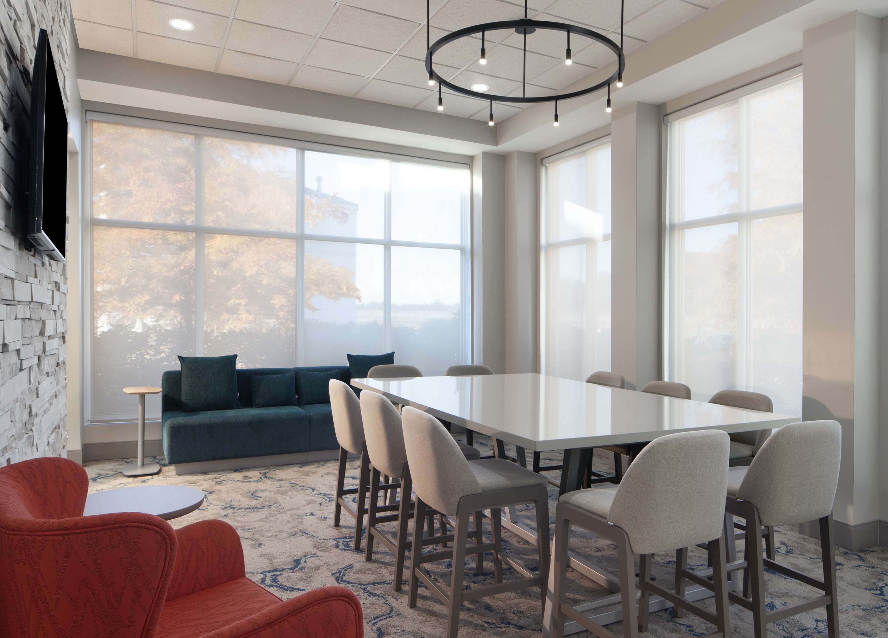 Lobby | Hilton Garden Inn Shreveport