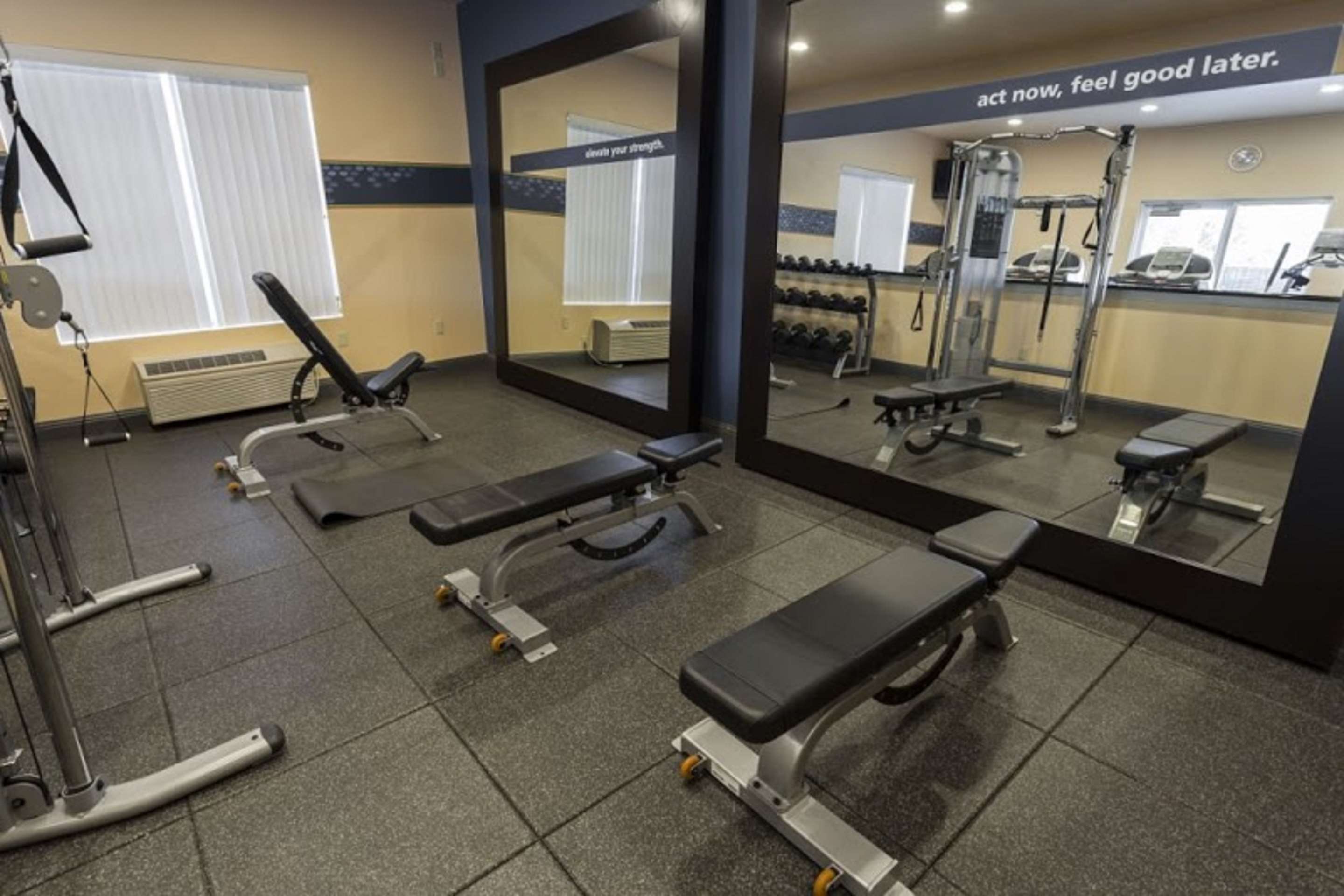 Health club fitness center gym