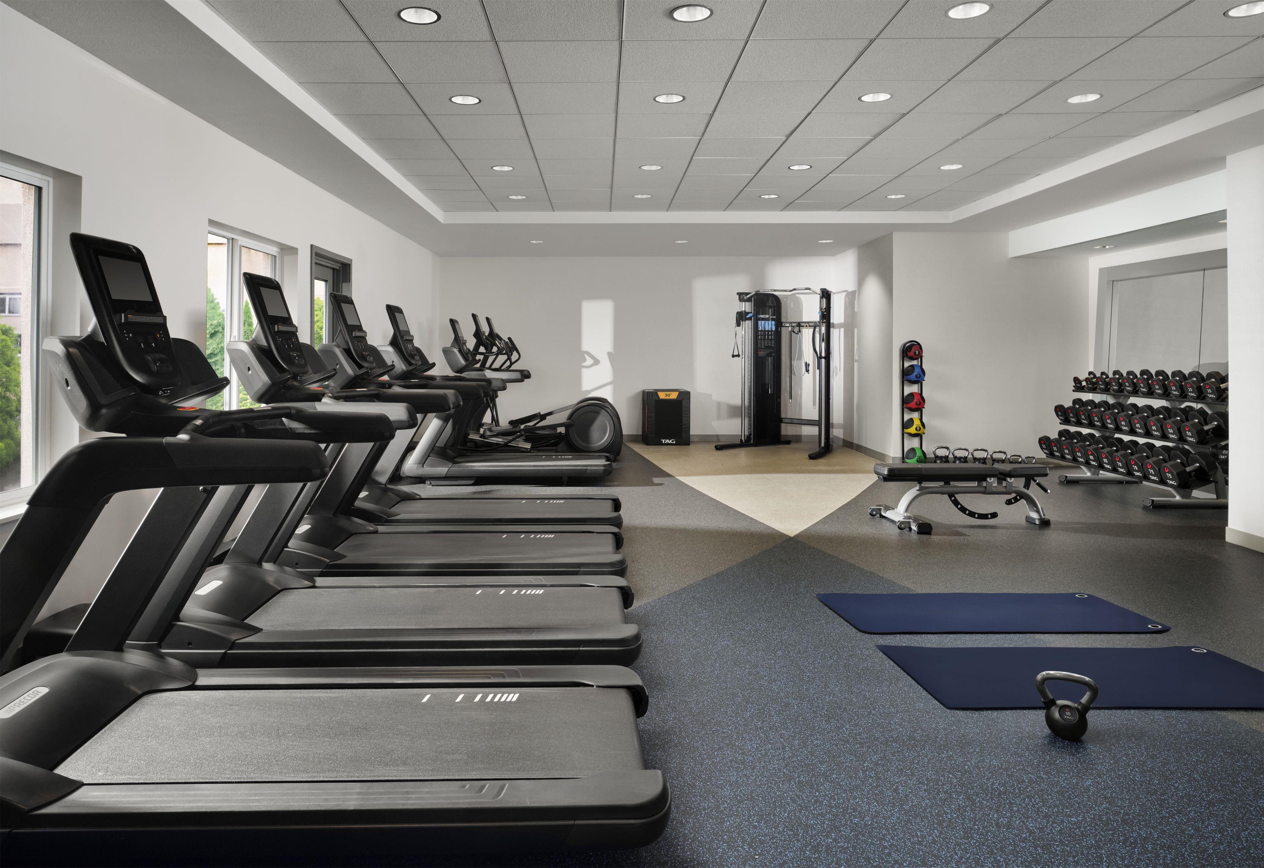Health club fitness center gym