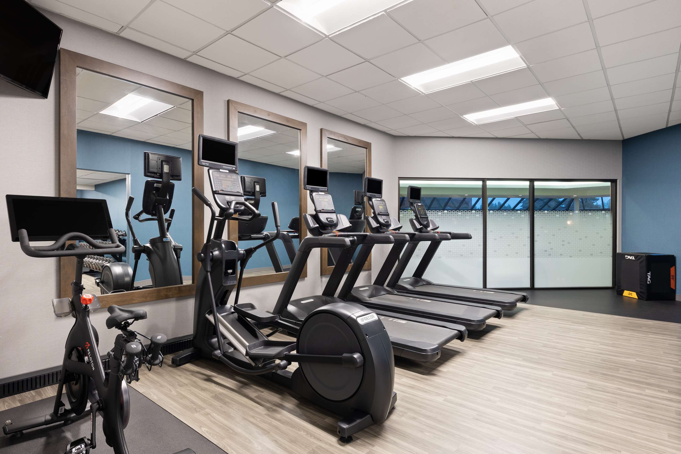 Health club fitness center gym