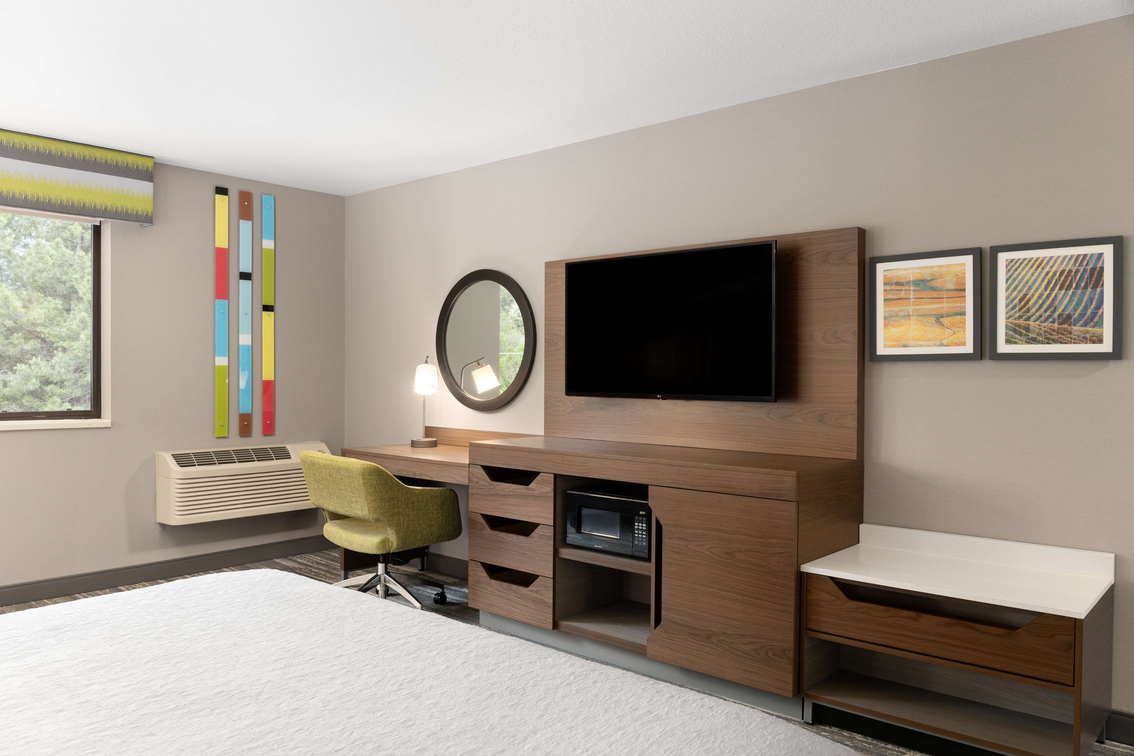 Hampton Inn by Hilton Spokane Room Type - 1 KNG ACC ROLLIN SHWR