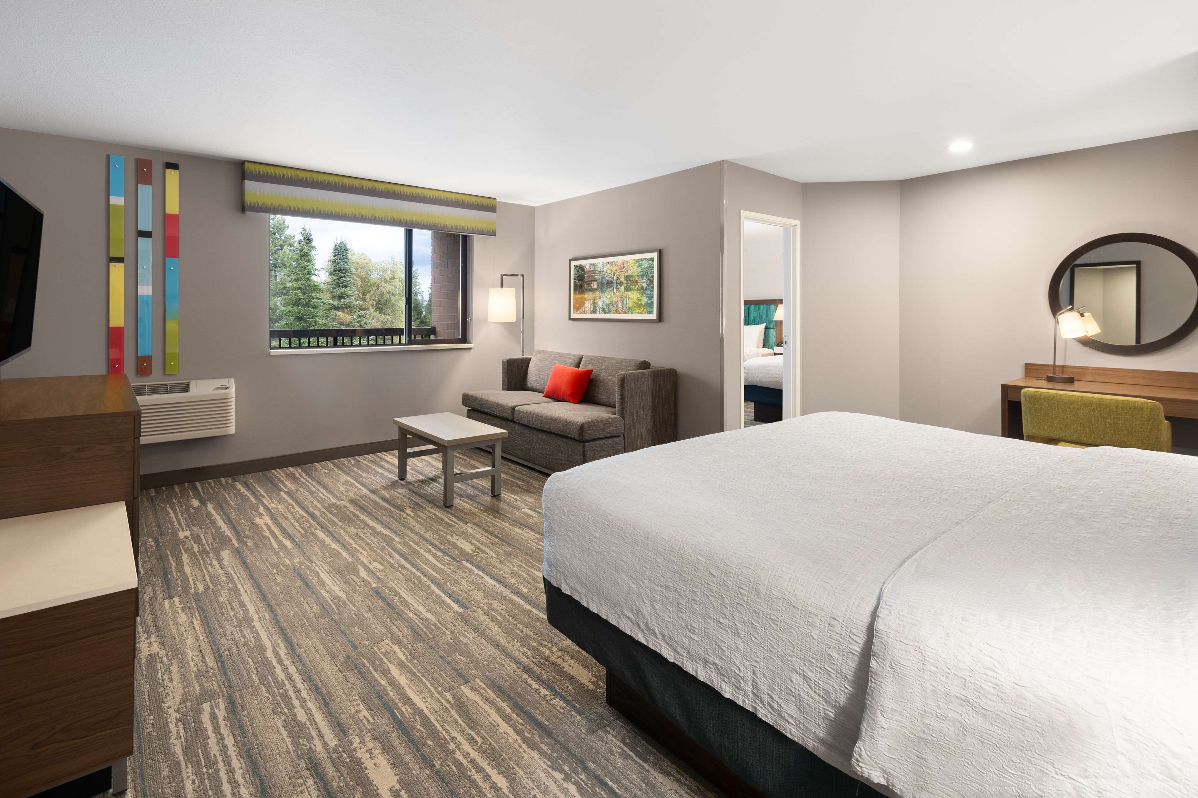 Hampton Inn by Hilton Spokane Room Type - 1K -QN FAMILY SUITE NS