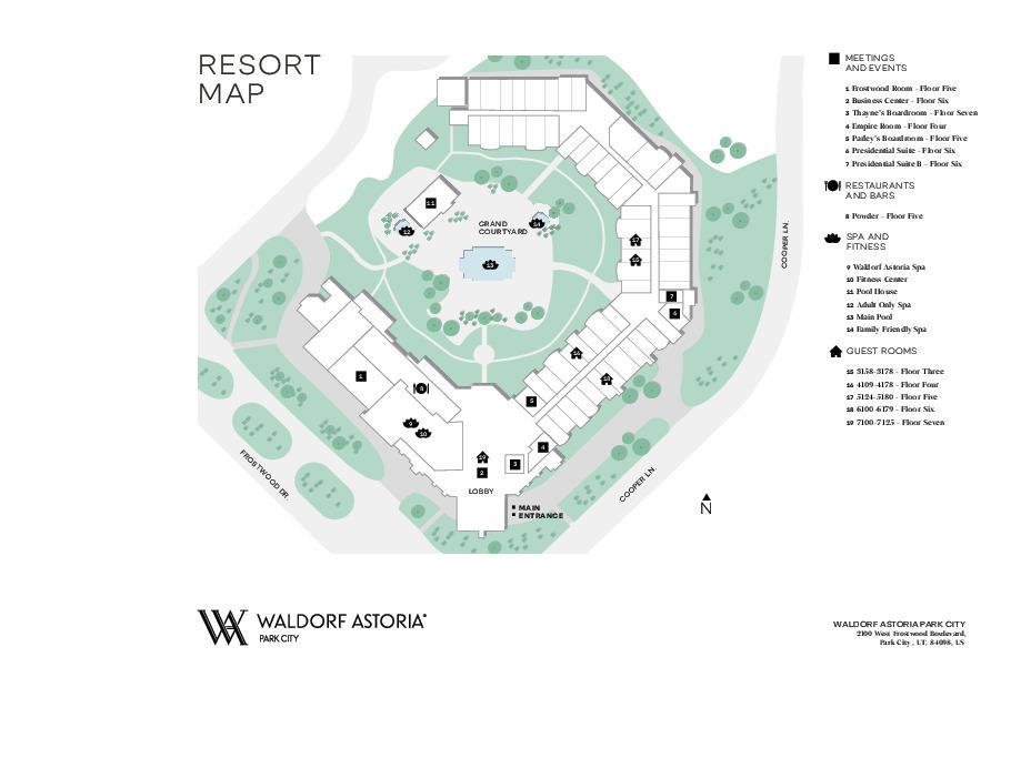 Map | Waldorf Astoria Park City