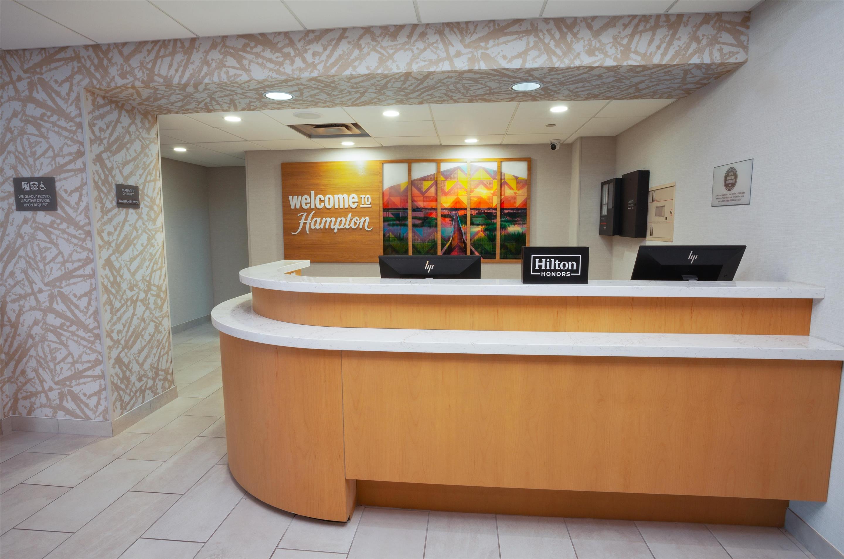 Reception | Hampton Inn Salt Lake City-North
