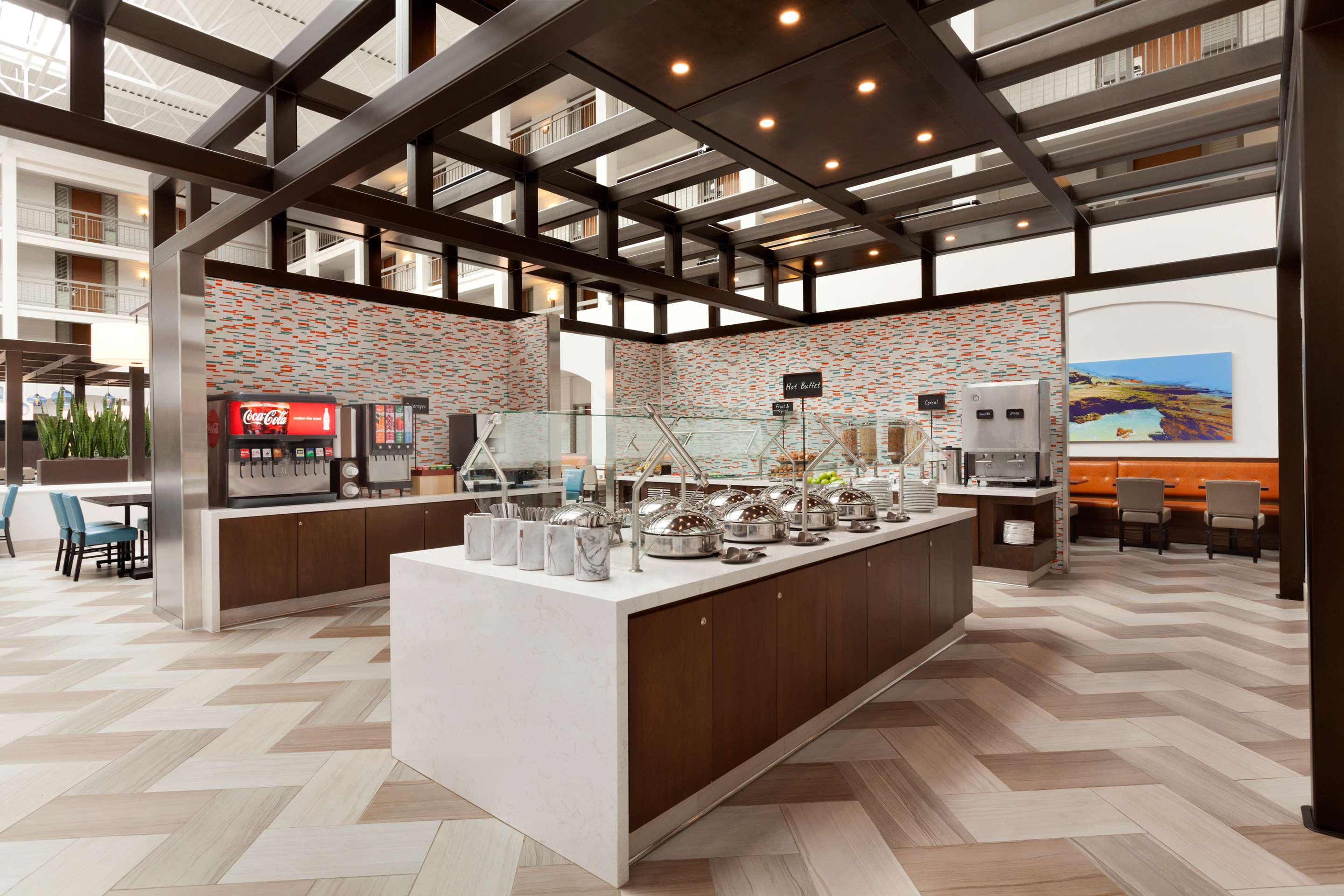 Breakfast Area | Embassy Suites by Hilton San Luis Obispo