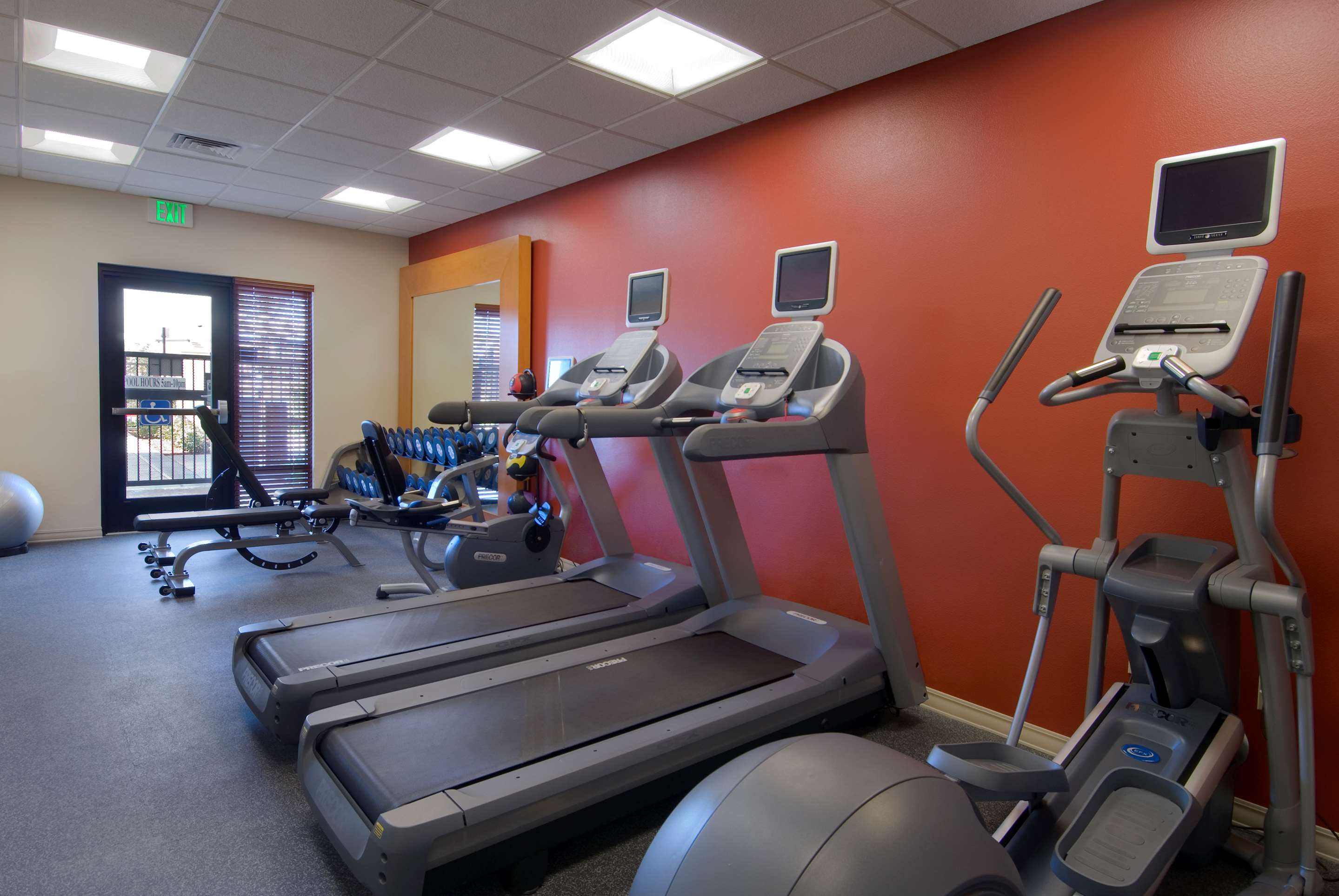 Health club fitness center gym