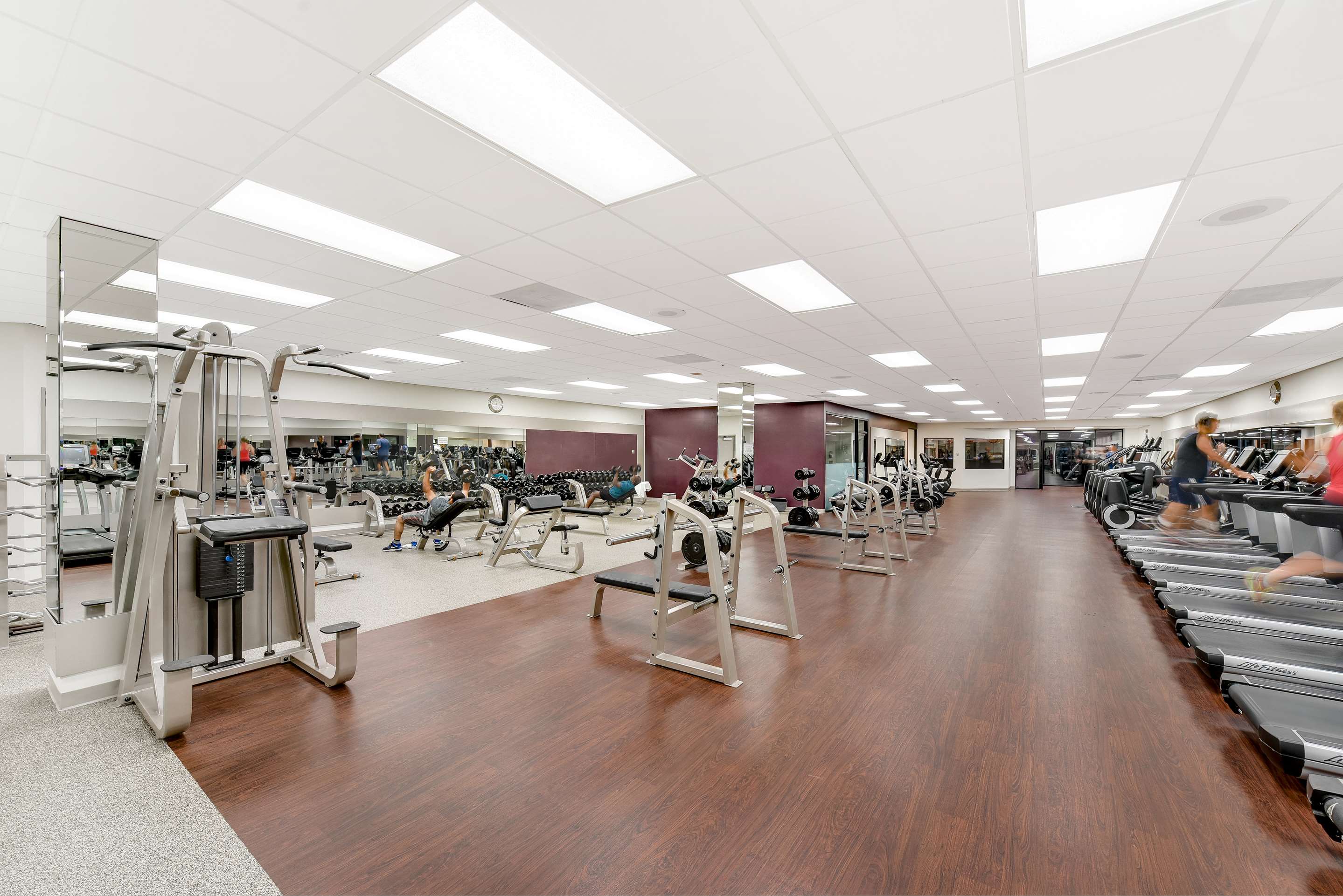Health club fitness center gym | Hilton Anaheim