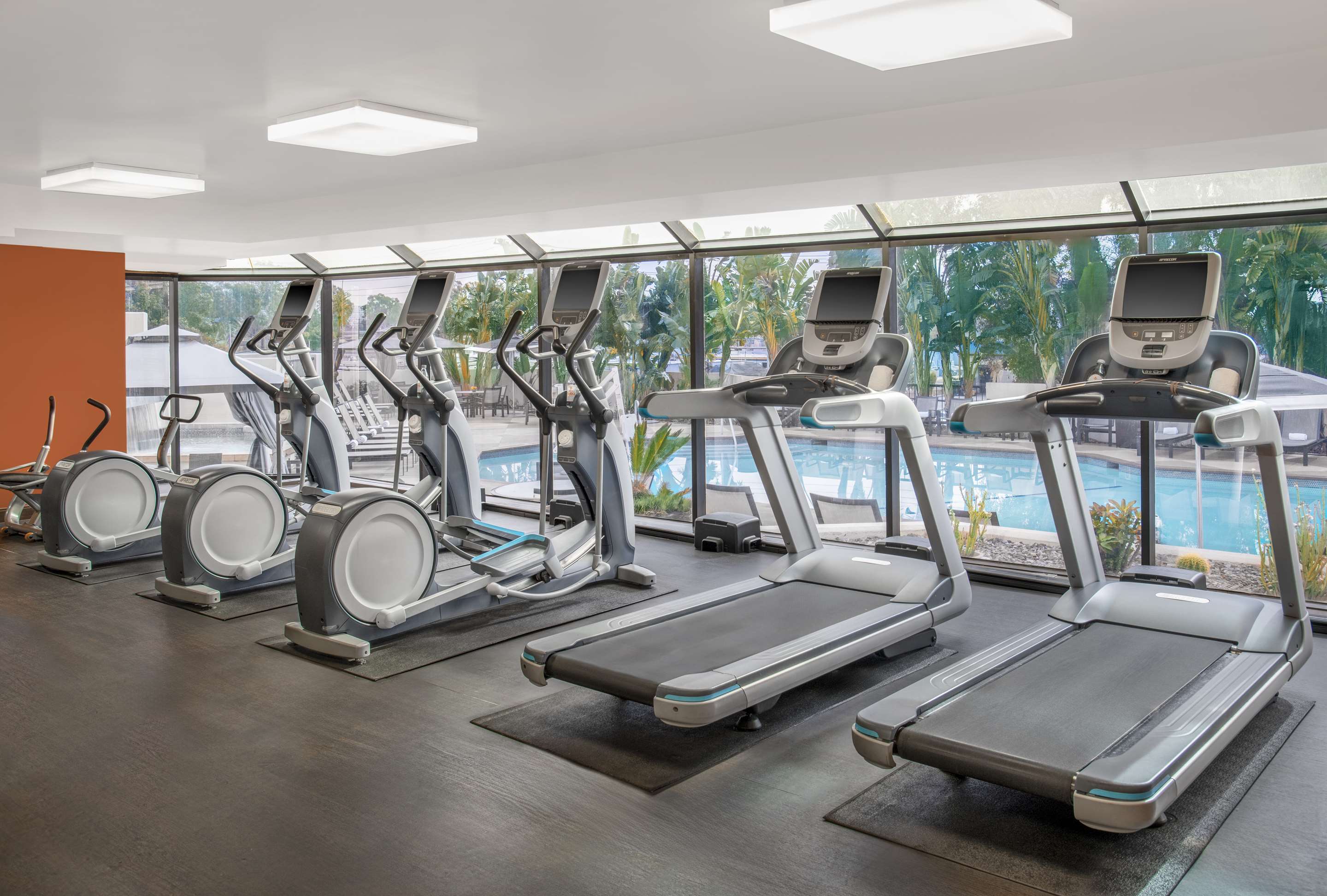Health club fitness center gym