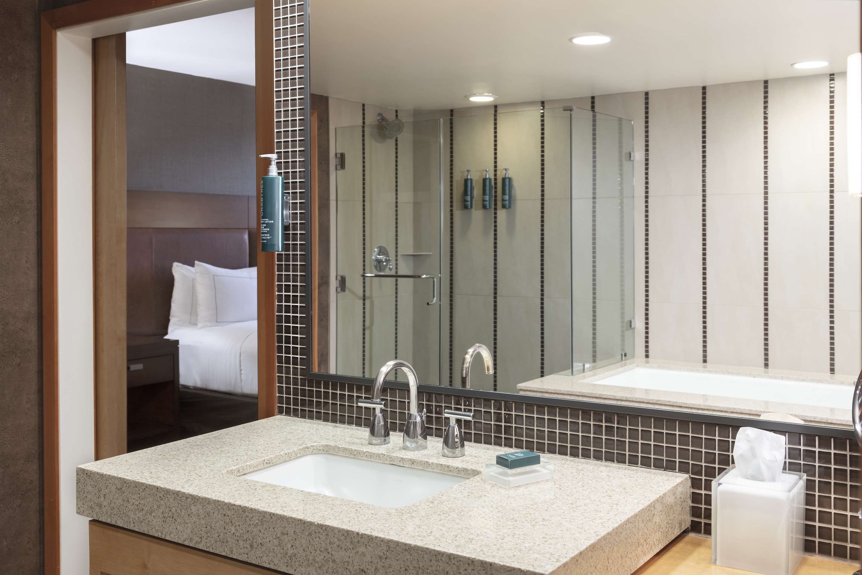 Guest room bath