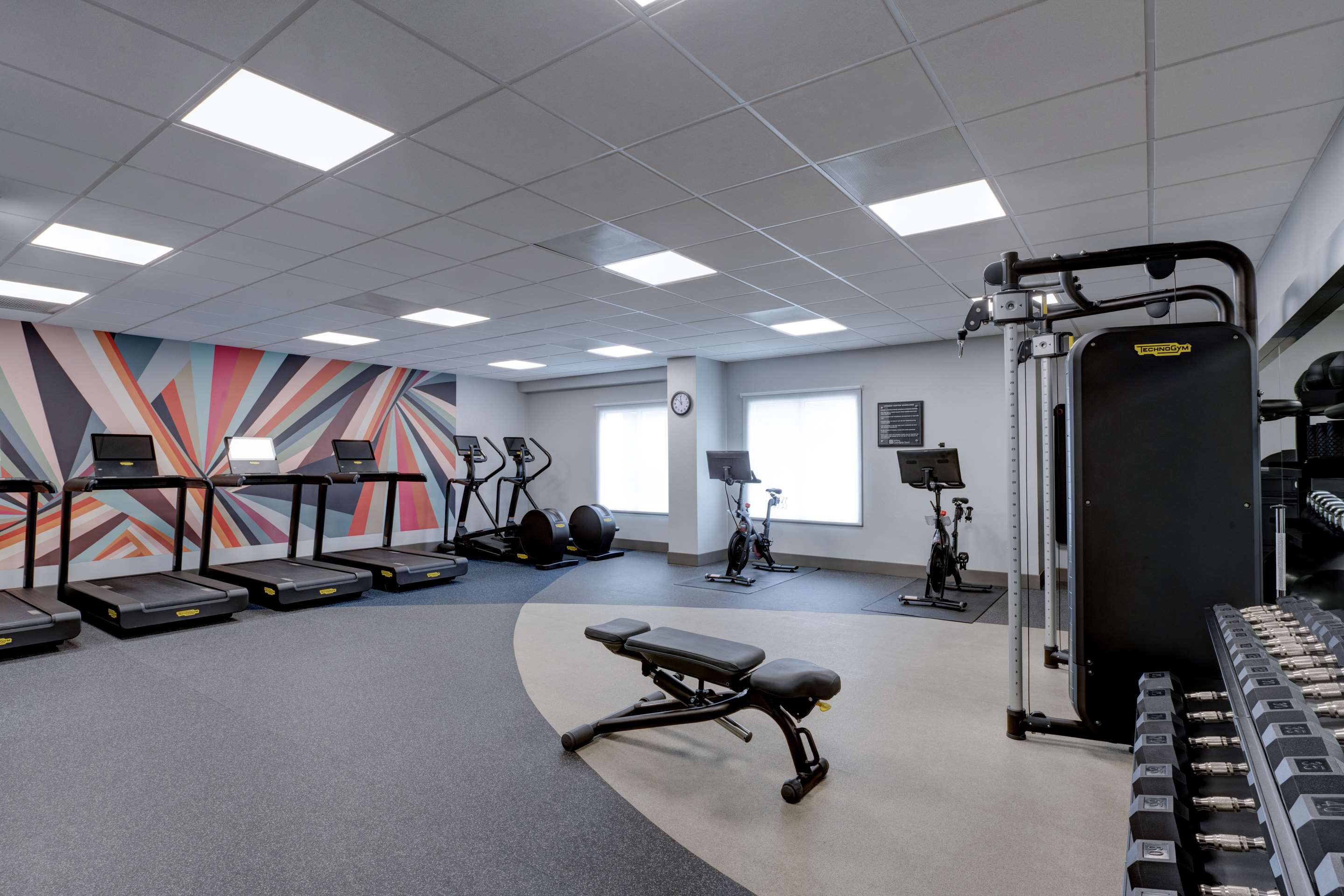 Health club fitness center gym | Hilton Garden Inn Anaheim/Garden Grove