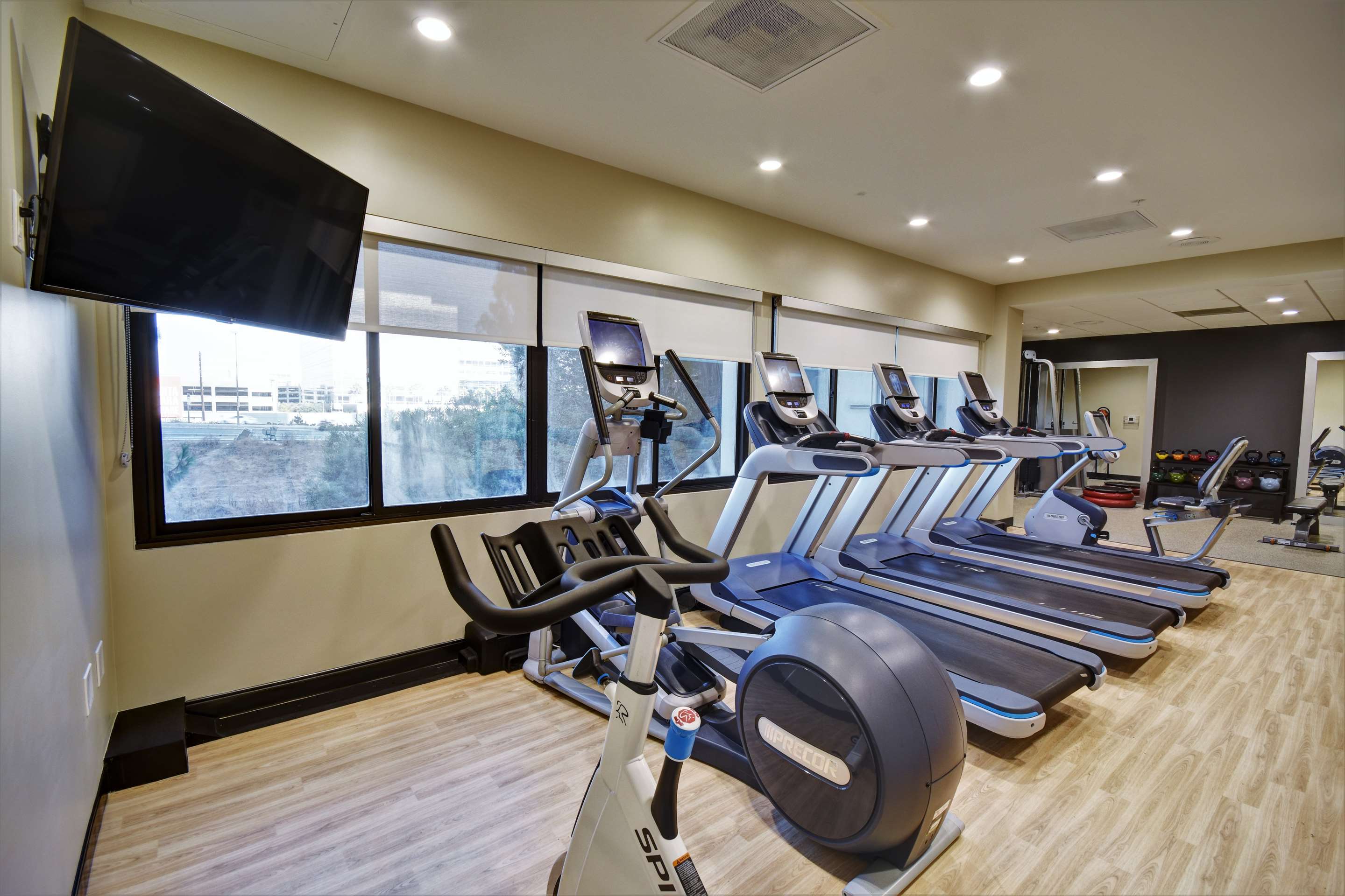 Health club fitness center gym | Embassy Suites by Hilton Santa Clara Silicon Valley