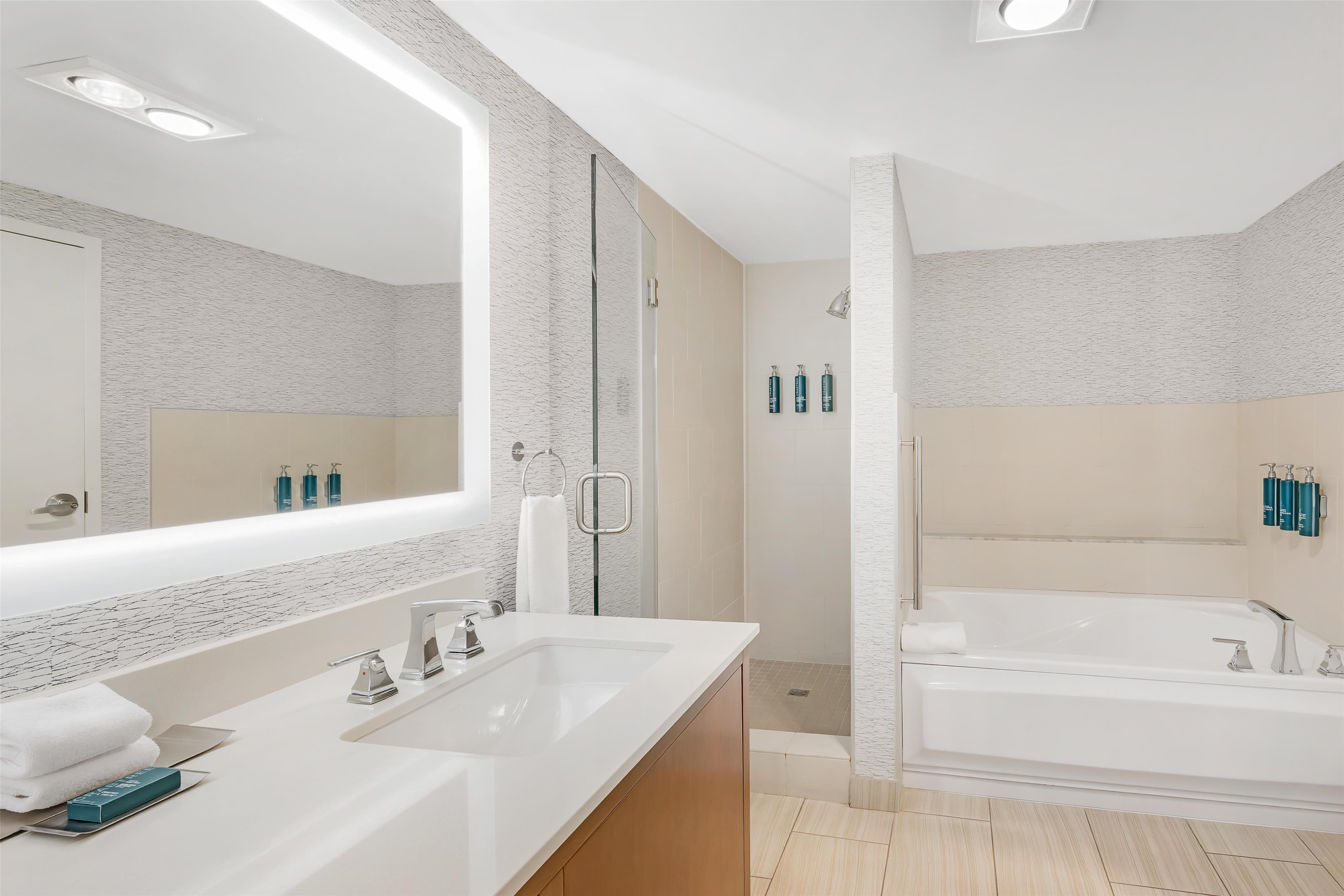 Guest room bath