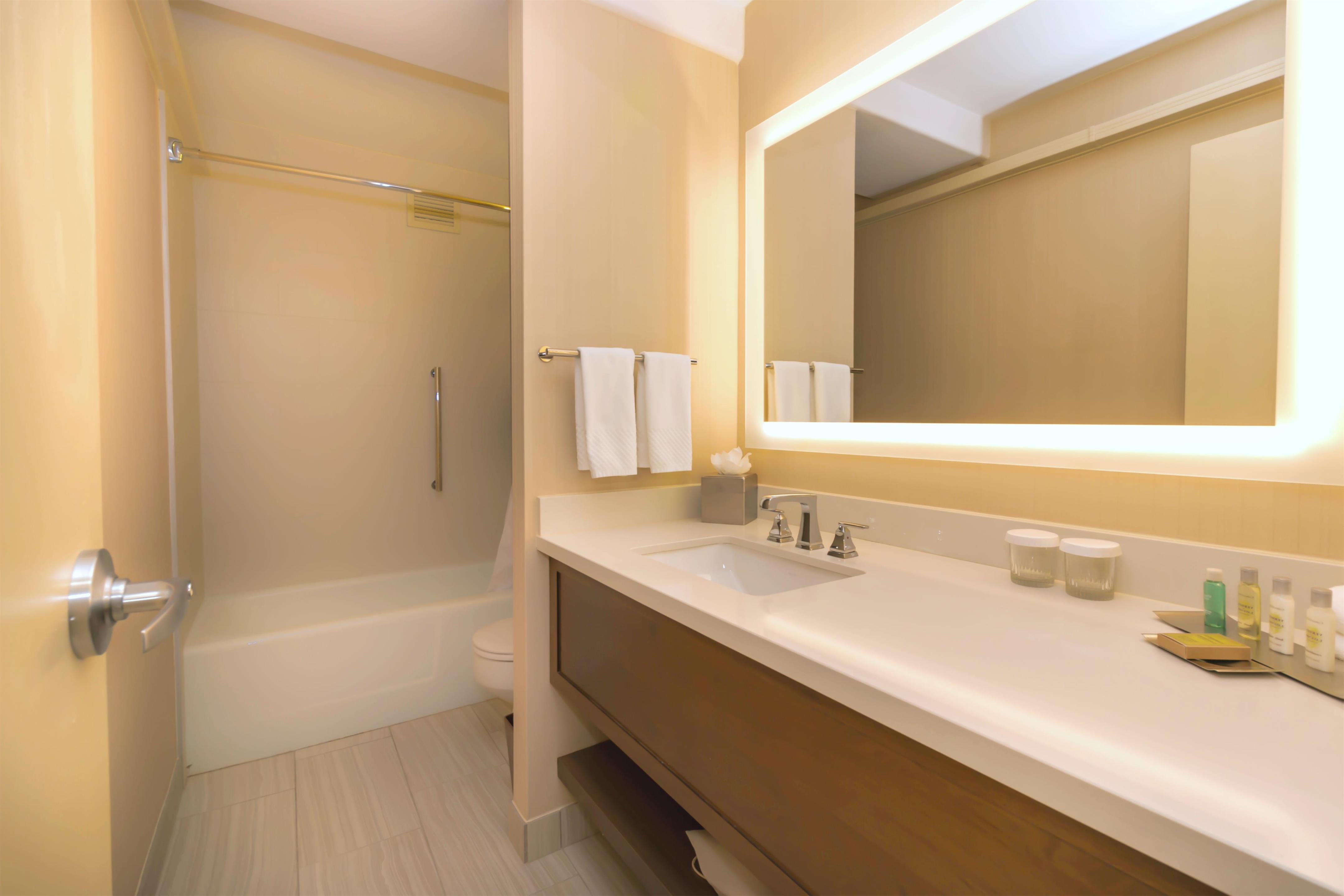 Guest room bath