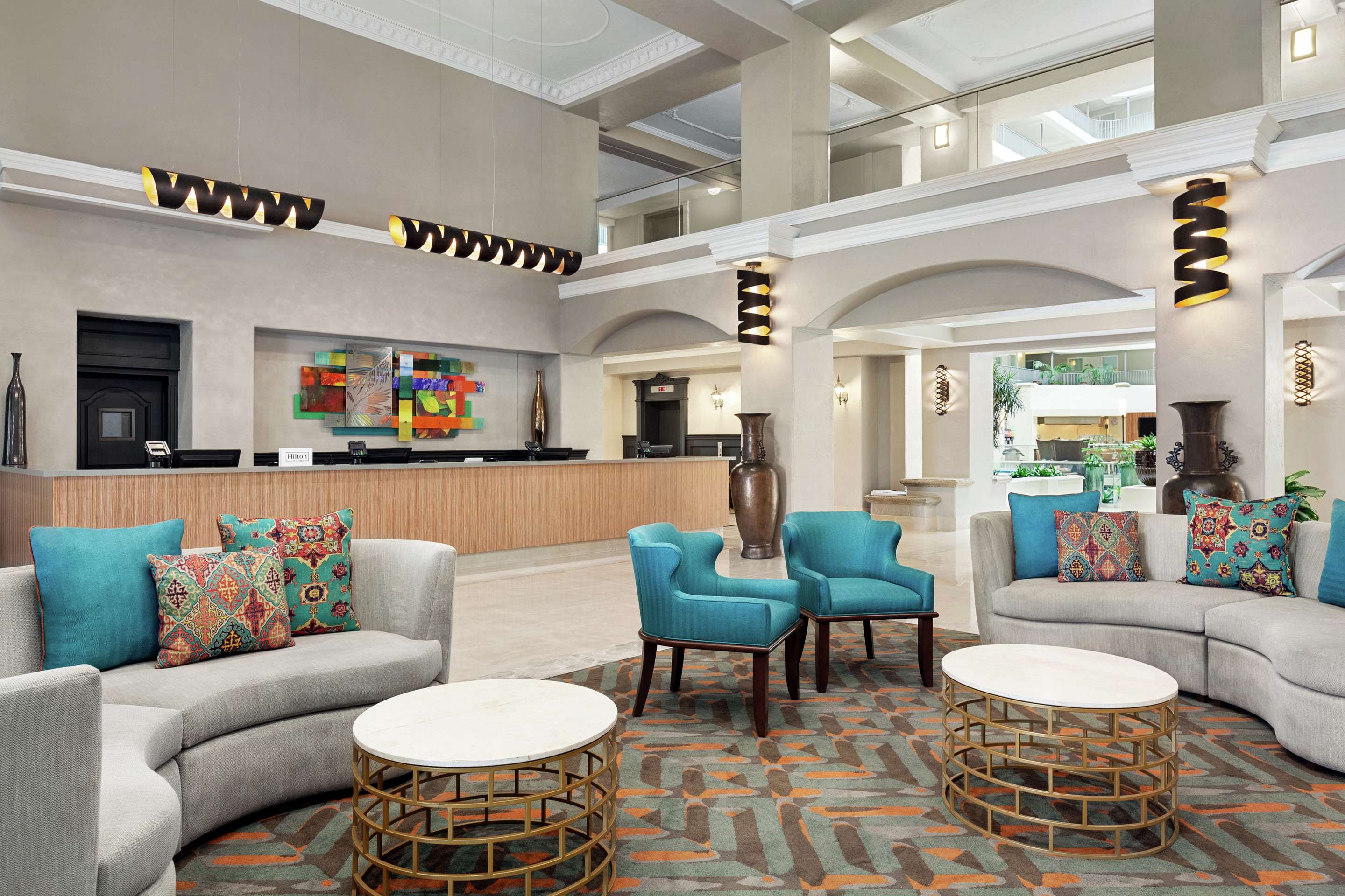 Reception | Embassy Suites by Hilton Santa Ana Orange County Airport