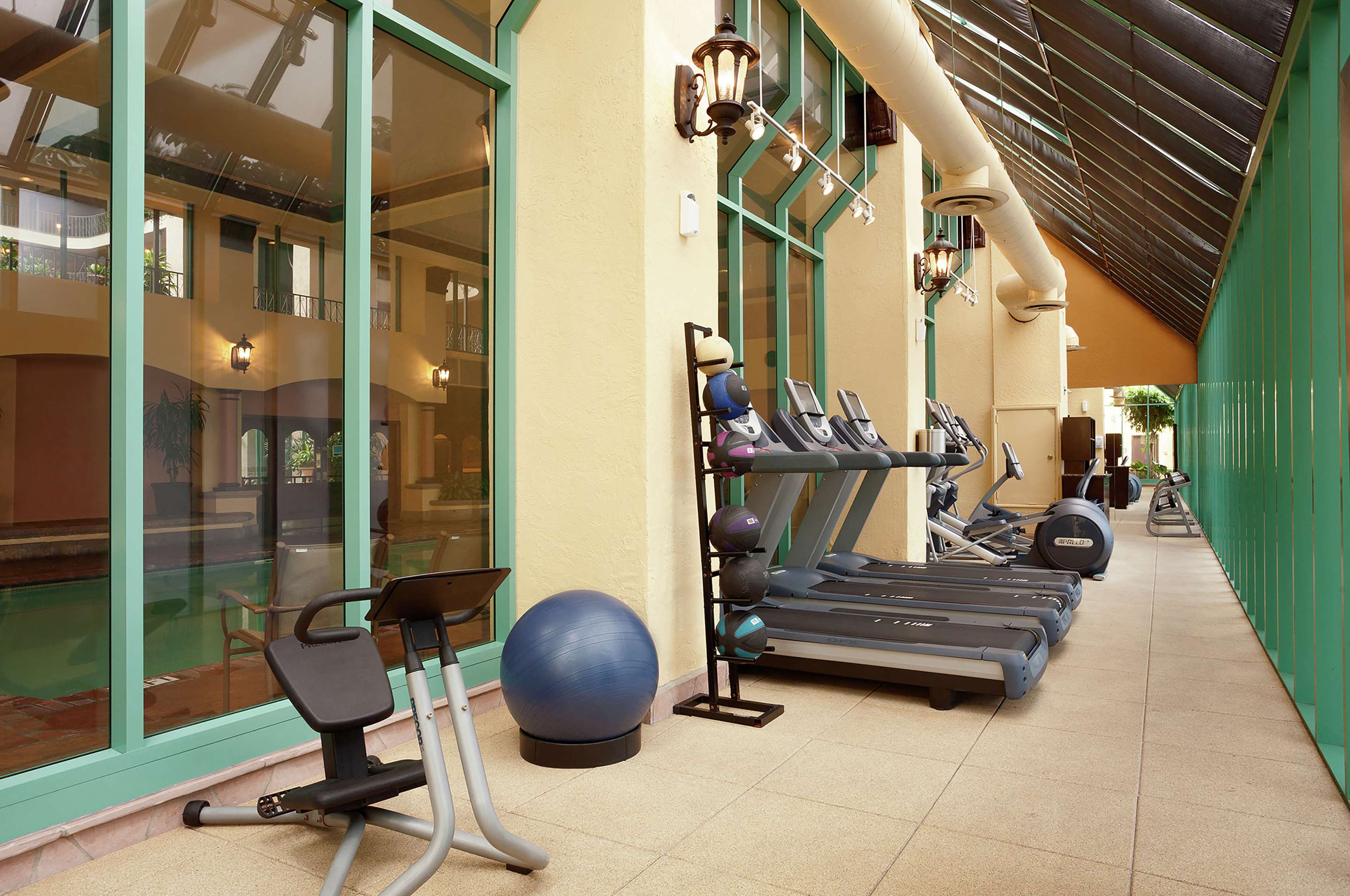 Health club fitness center gym | Embassy Suites by Hilton Santa Ana Orange County Airport