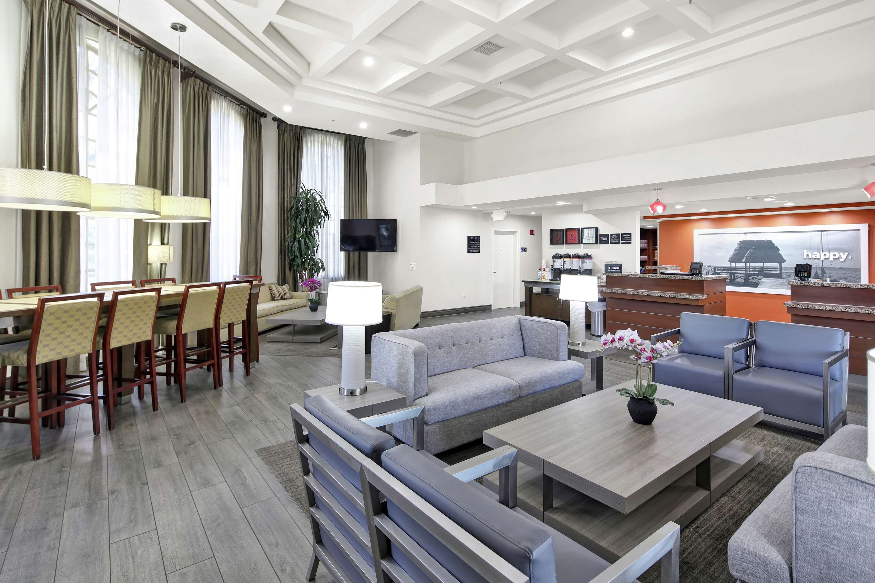 Reception | Hampton Inn and Suites Santa Ana/Orange County Airport