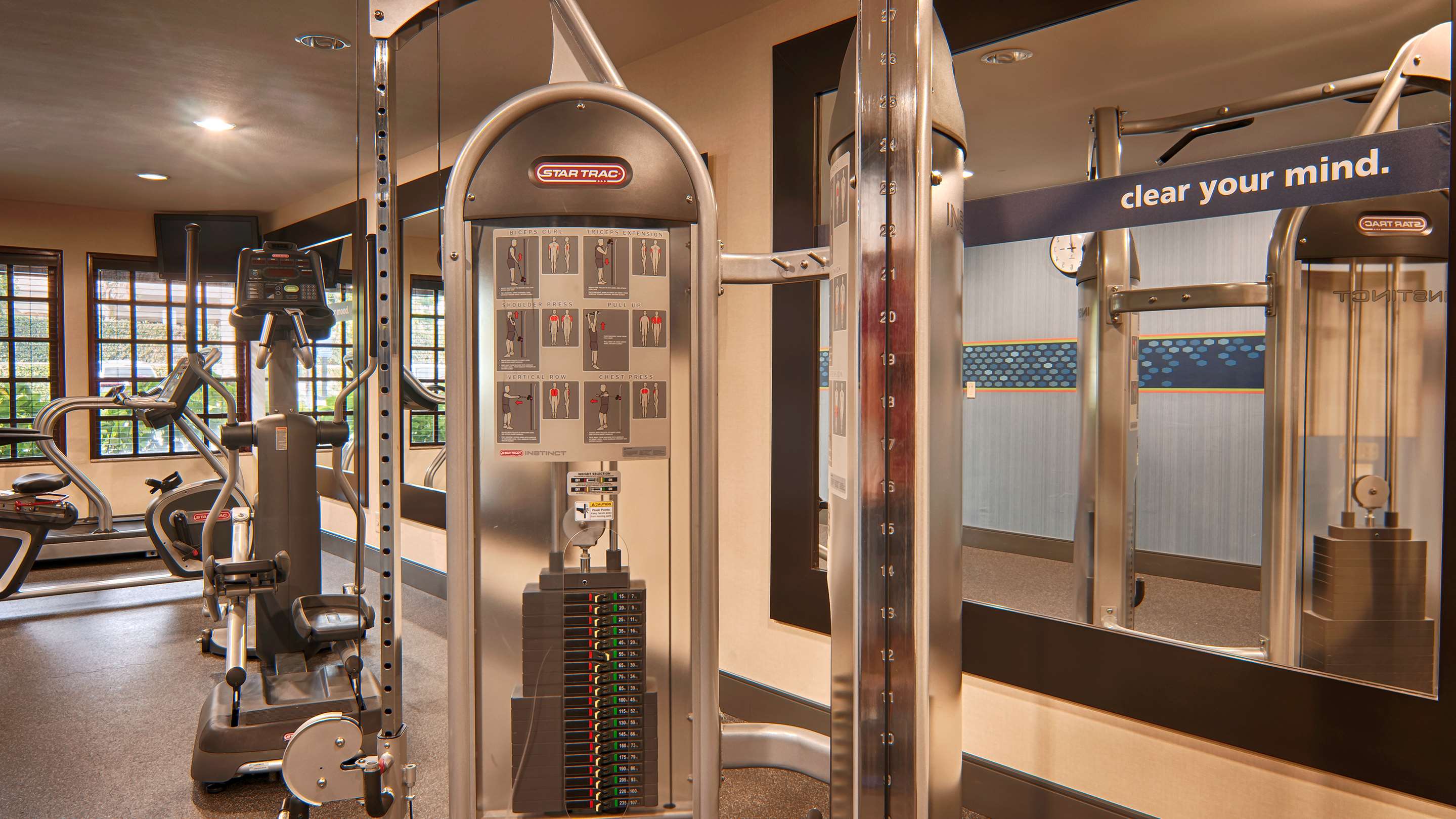 Health club fitness center gym | Hampton Inn and Suites Santa Ana/Orange County Airport