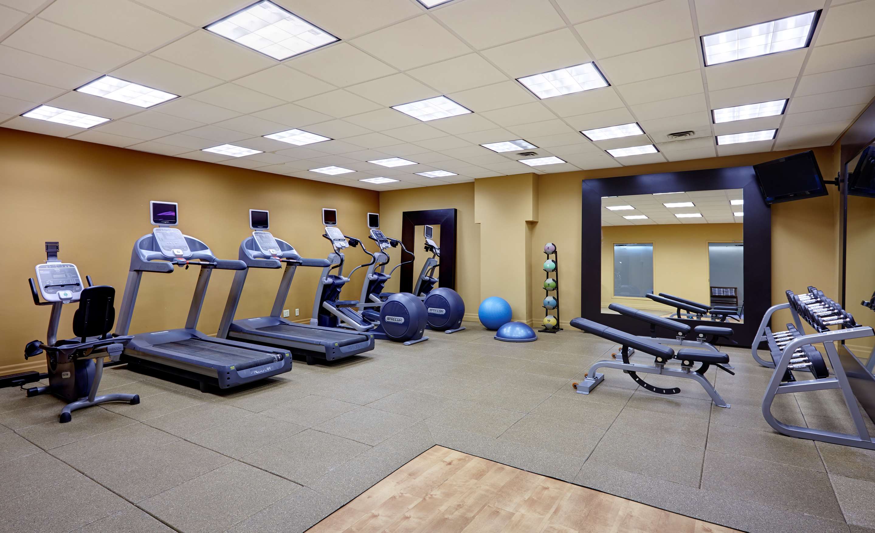 Health club fitness center gym