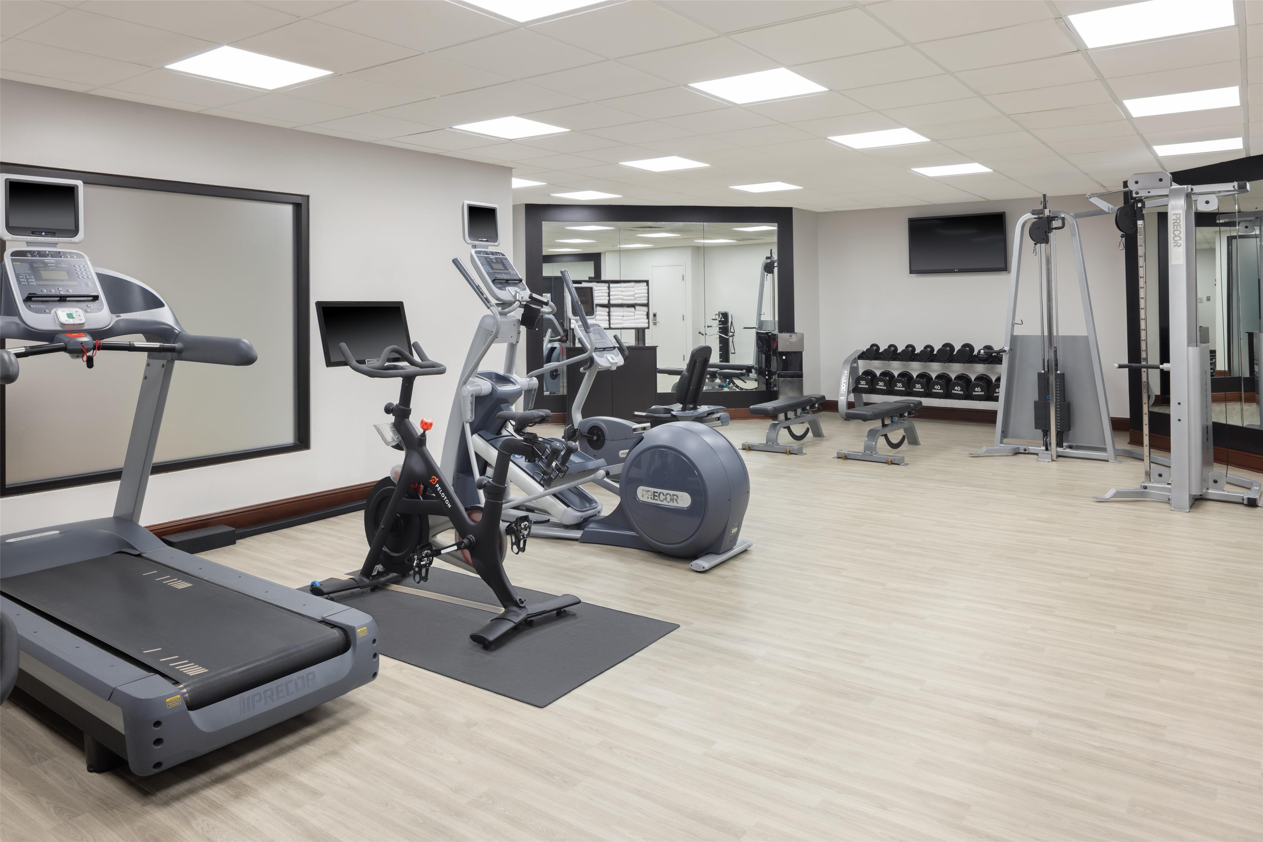 Health club fitness center gym | The Pennywell St.Louis Downtown, a Hilton Hotel