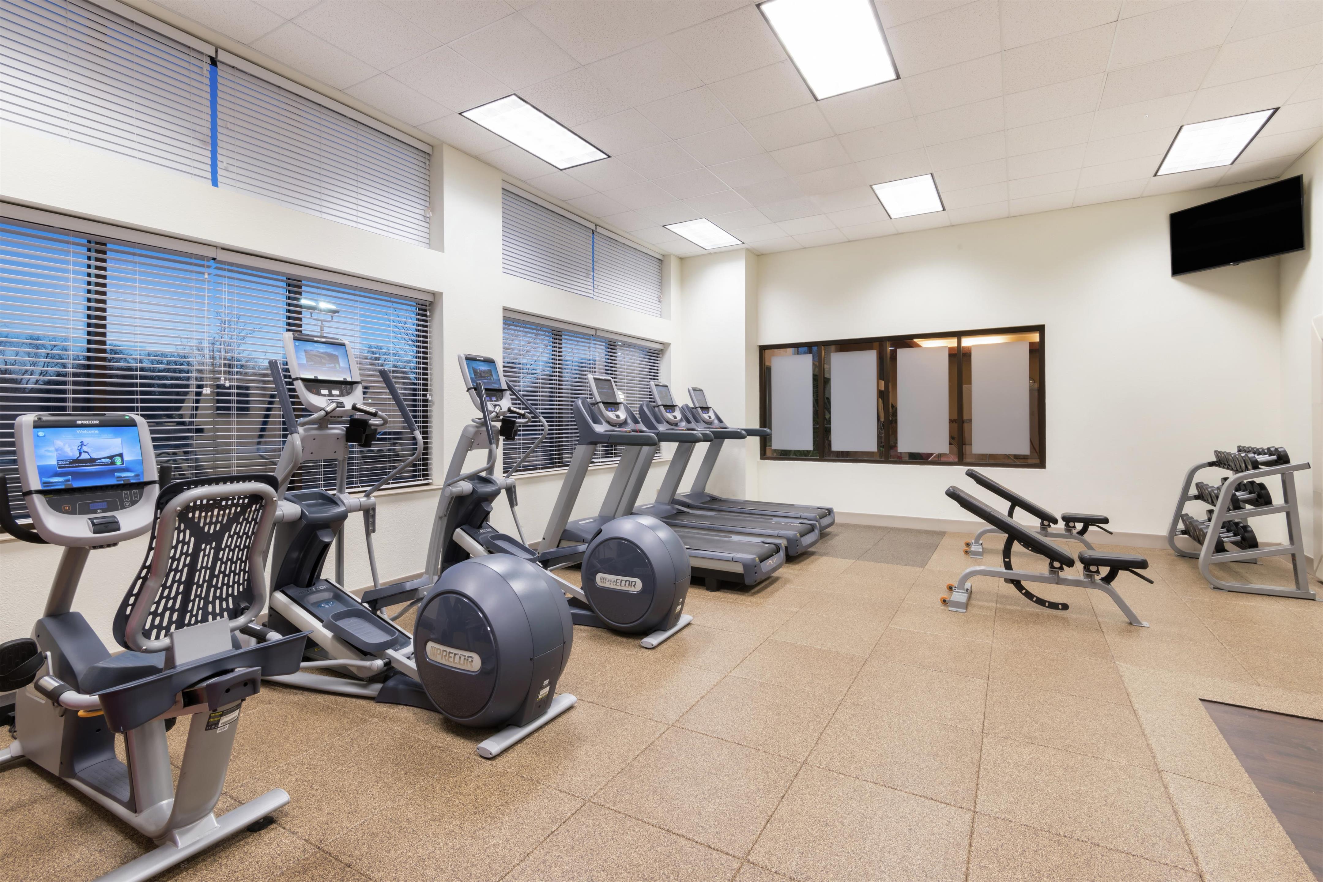 Health club fitness center gym | Embassy Suites by Hilton St. Louis St. Charles