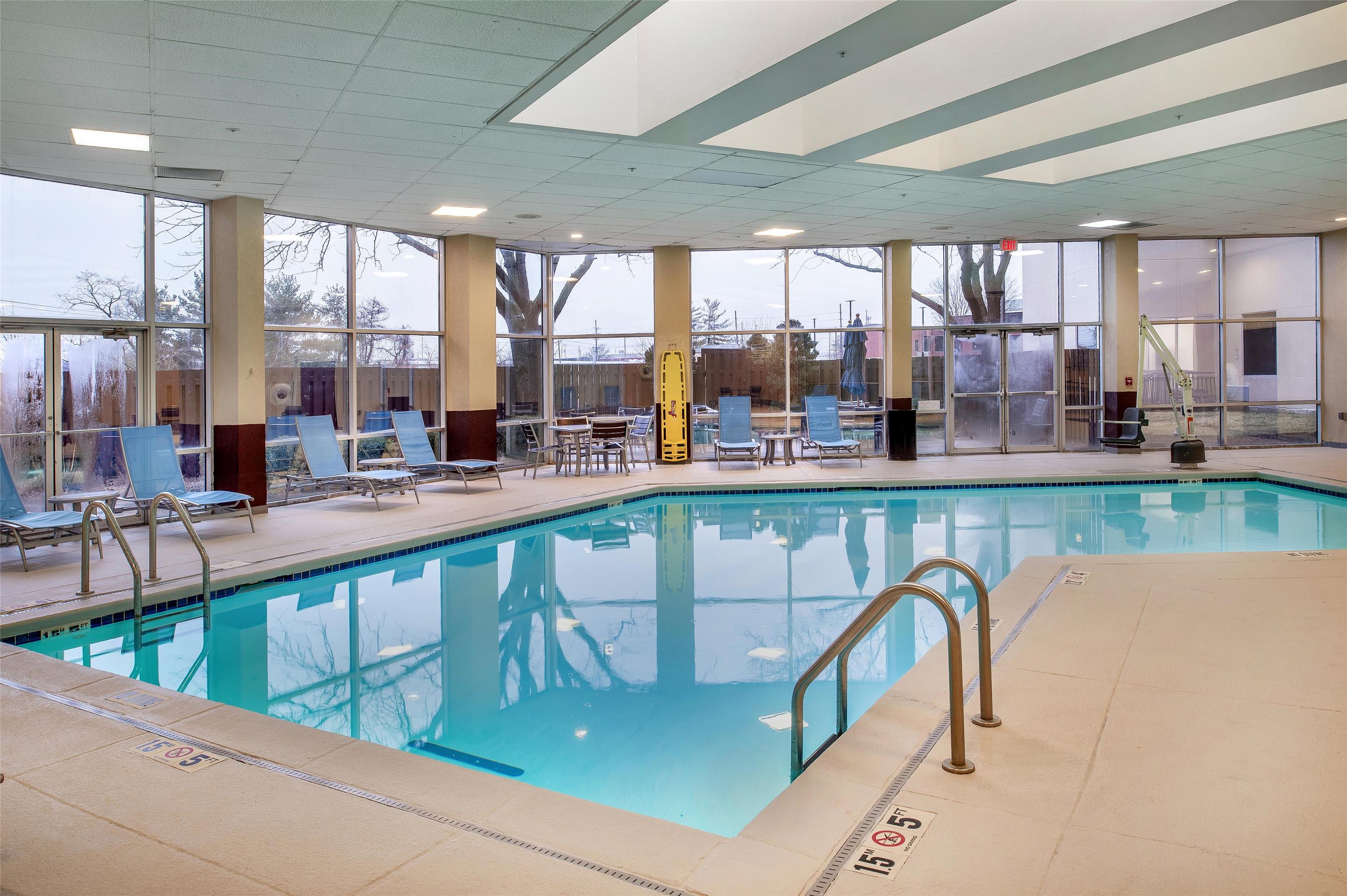 Pool | Embassy Suites by Hilton St. Louis Airport