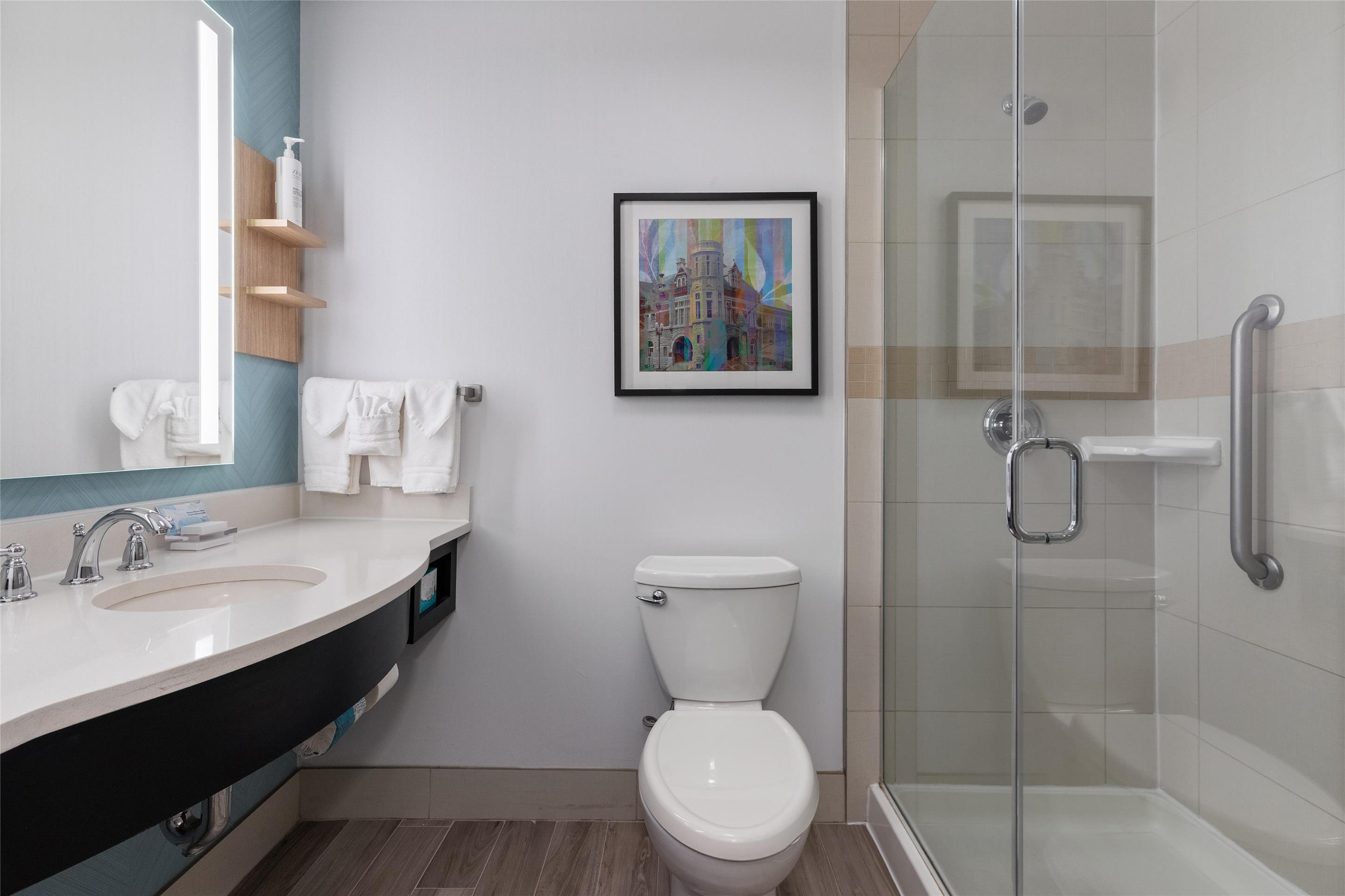 Guest room bath